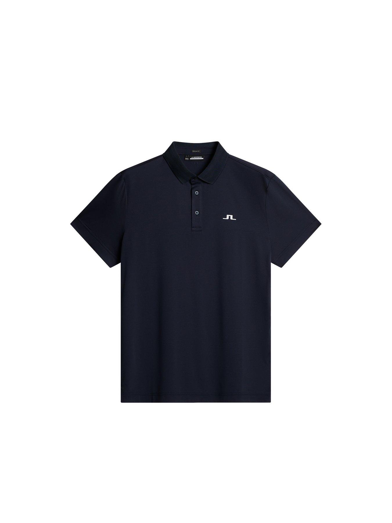 Image 5 of 5 of J LINDEBERG Mens Golf Wince Reg Fit Polo - Navy
