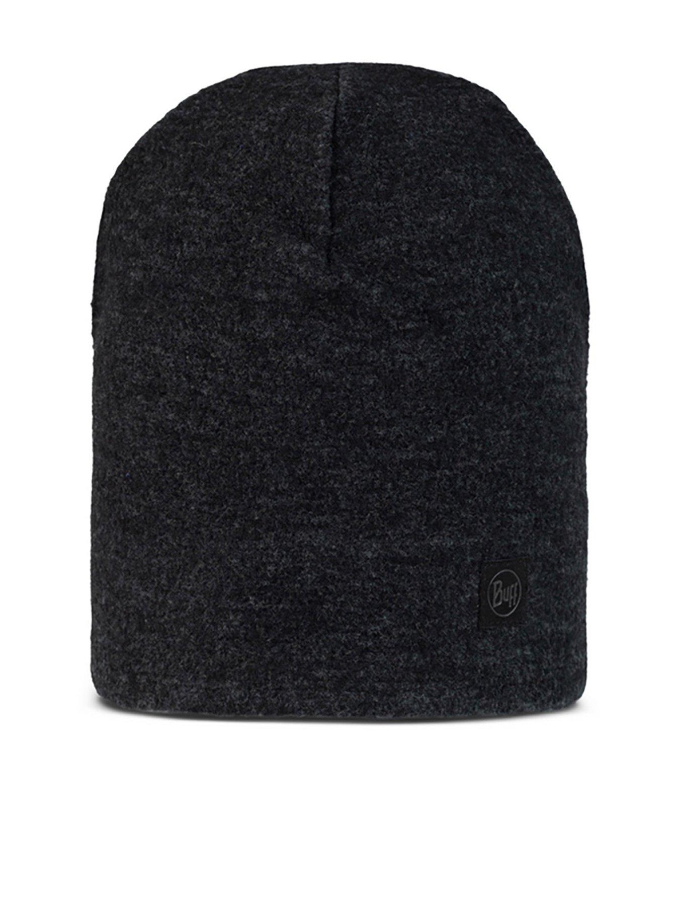 buff-unisex-merino-fleece-beanie-black-blackfront