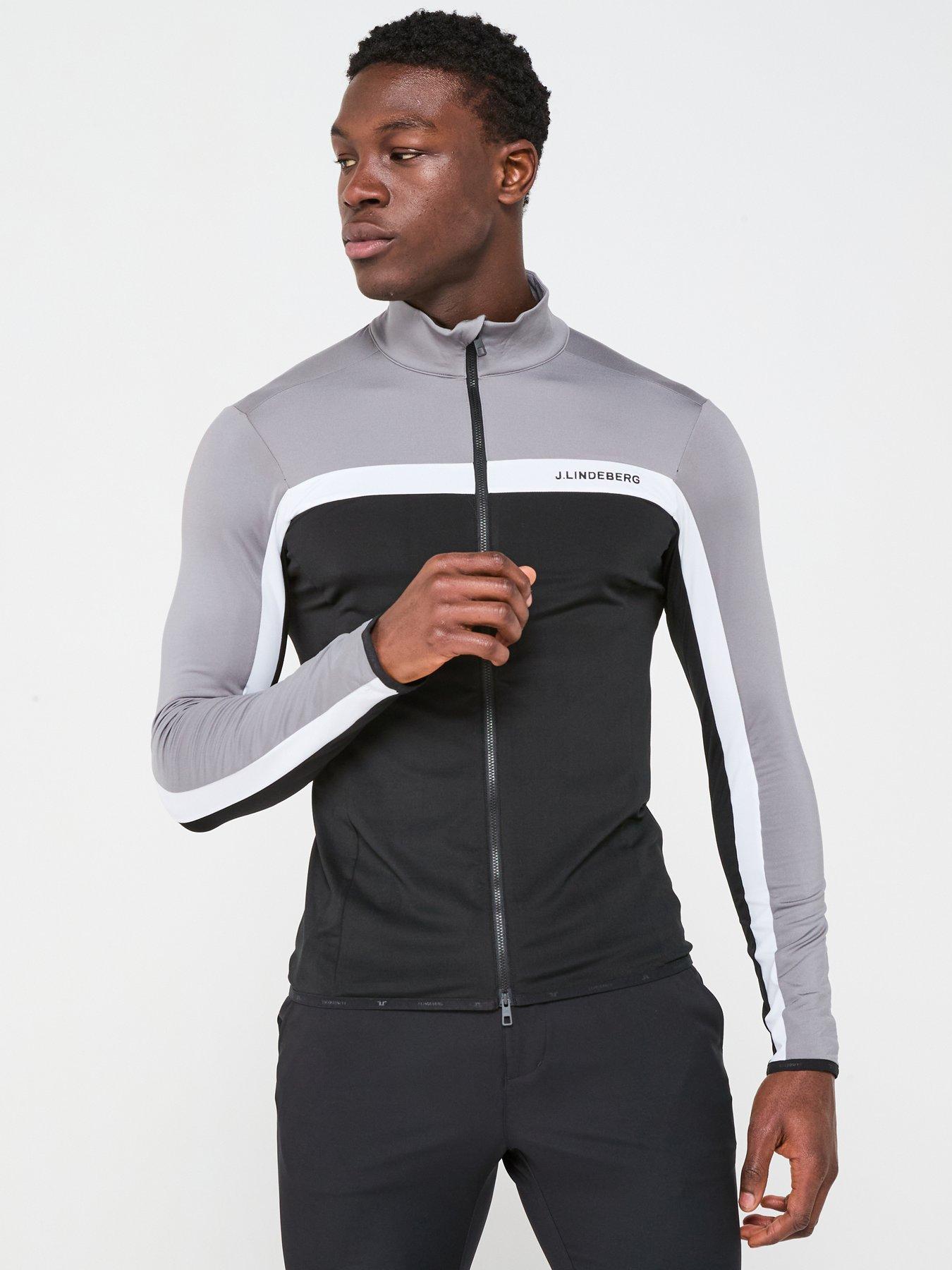 undefined Men's Golf Jarvis Mid Layer Top - Black