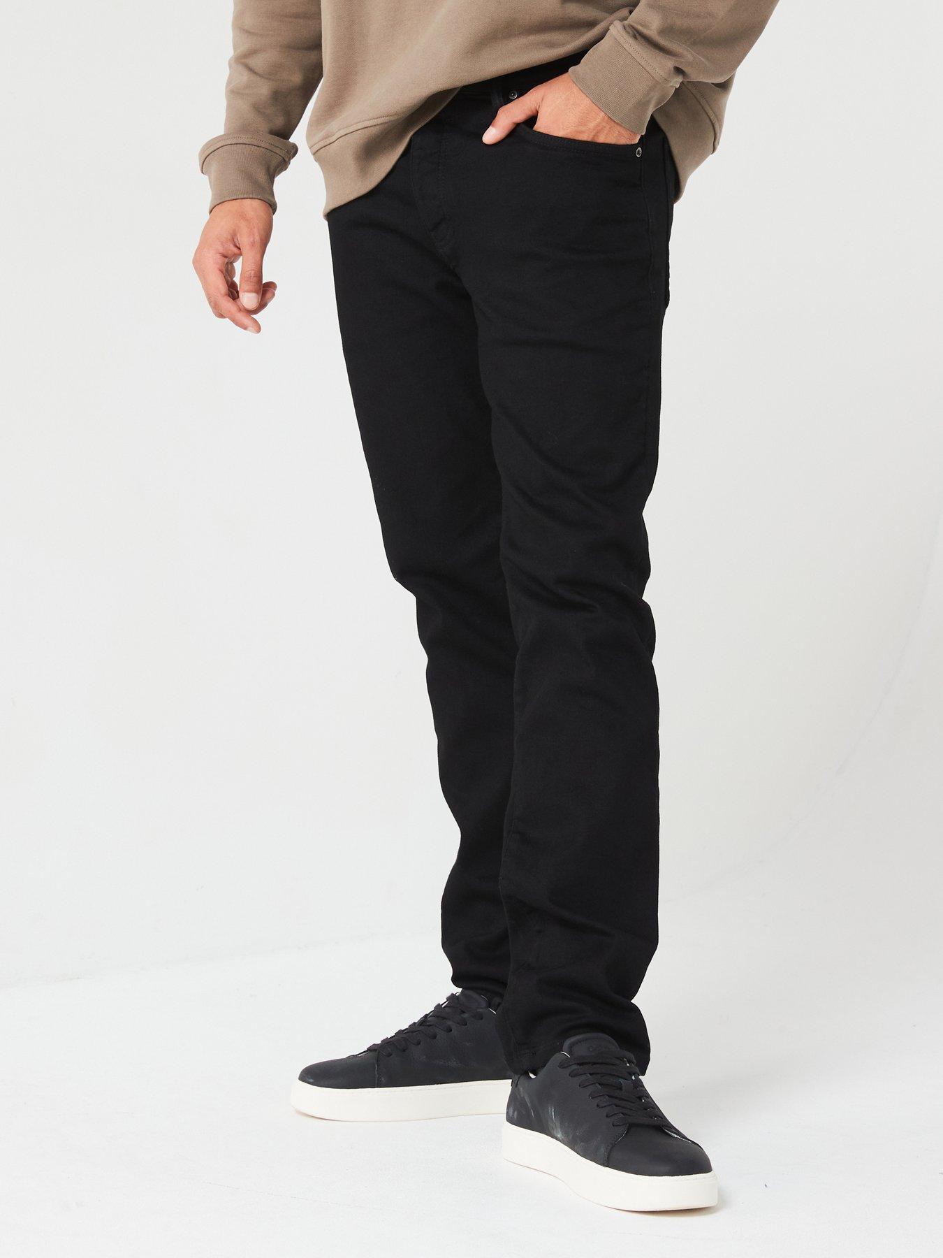 Image 1 of 6 of AllSaints Sid Skinny Jeans - Black