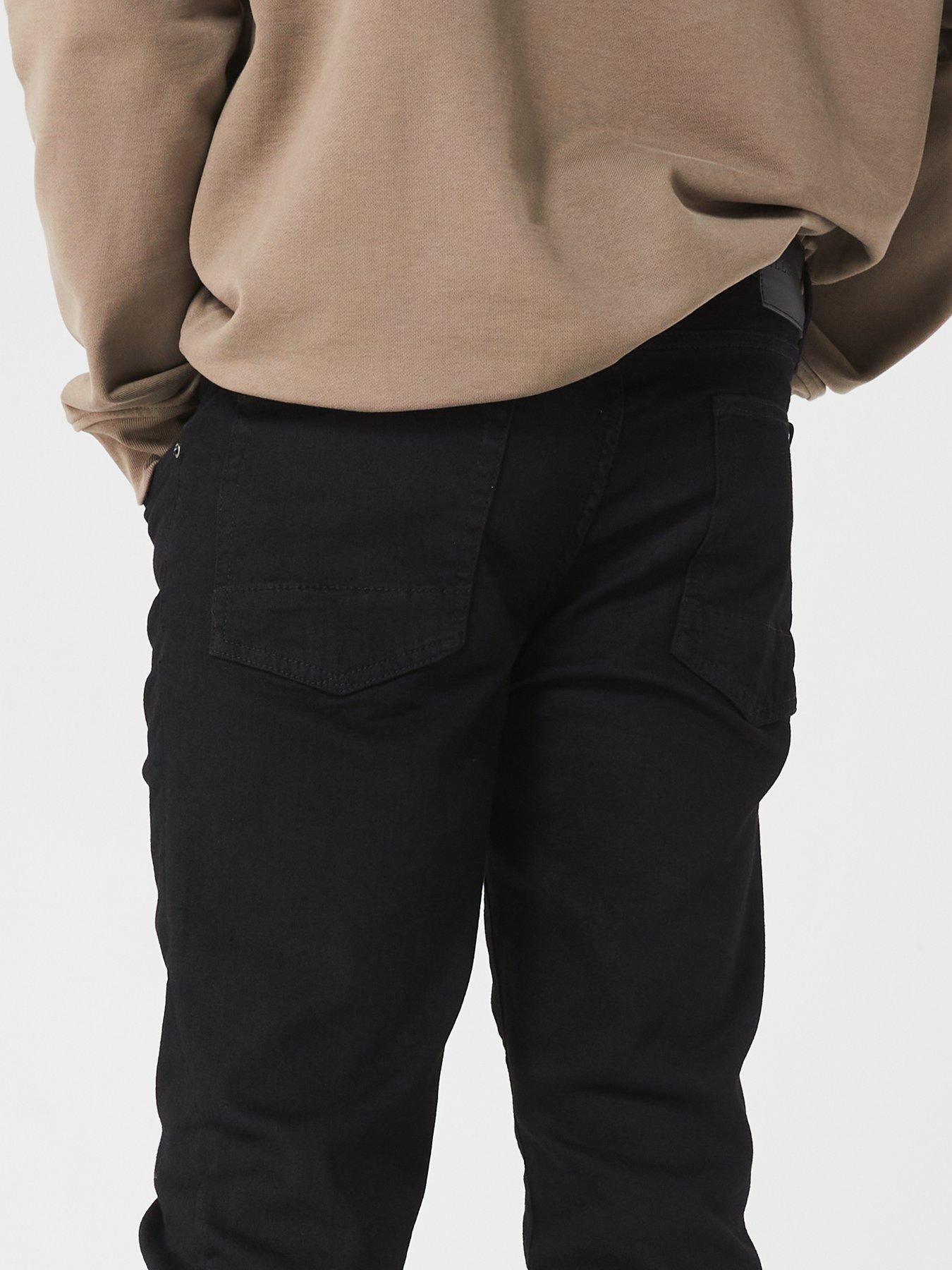 Image 6 of 6 of AllSaints Sid Skinny Jeans - Black
