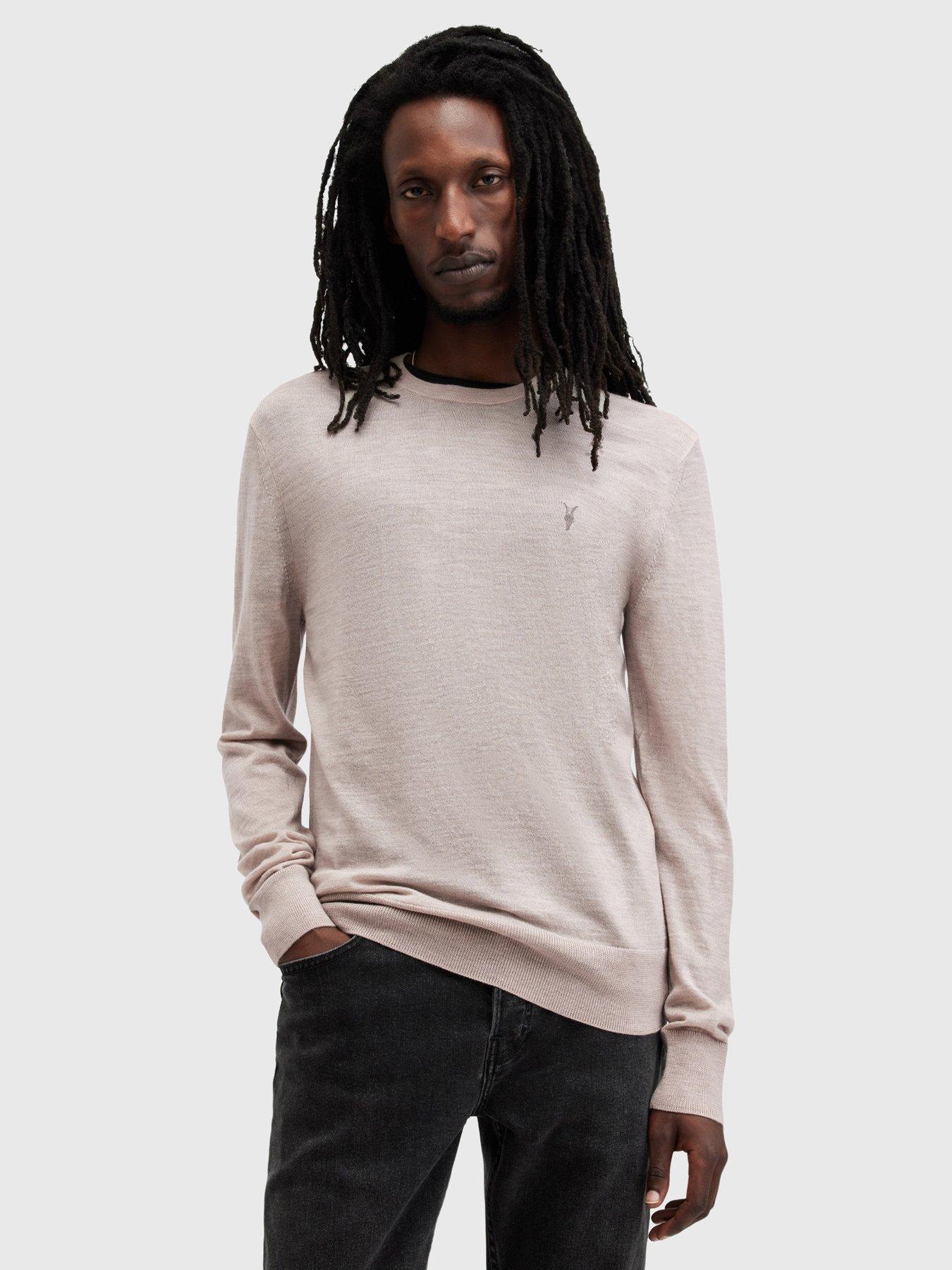 undefined Mode Merino Crew Knitted Jumper - Beige