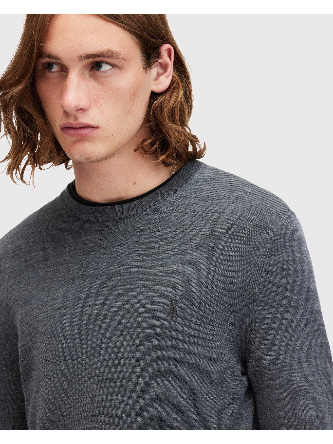 allsaints-allsaints-mode-merino-crew-knitted-jumper-blueoutfit