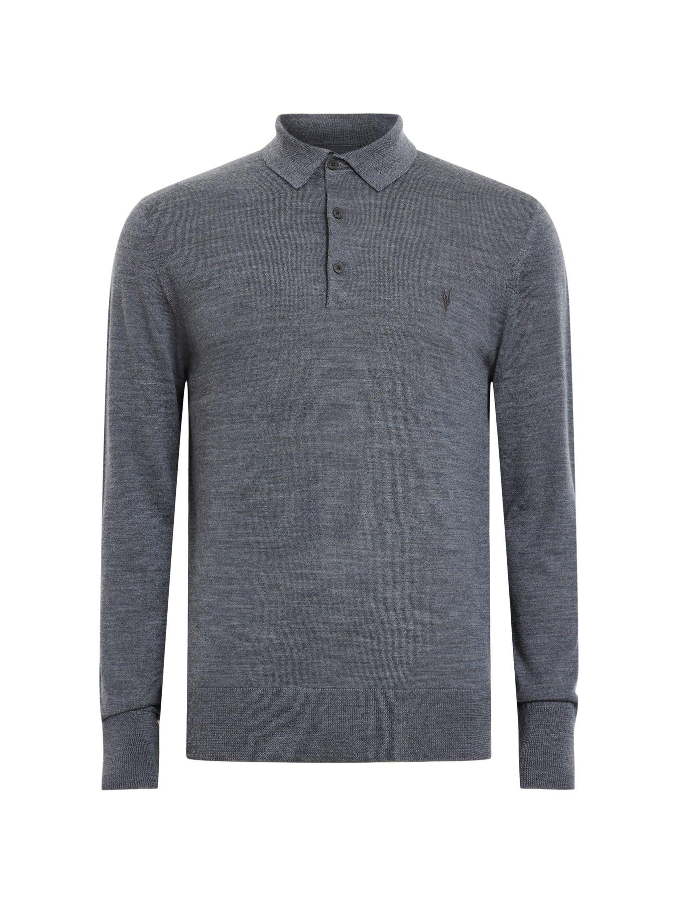 allsaints-mode-merino-long-sleeve-knitted-polo-bluedetail