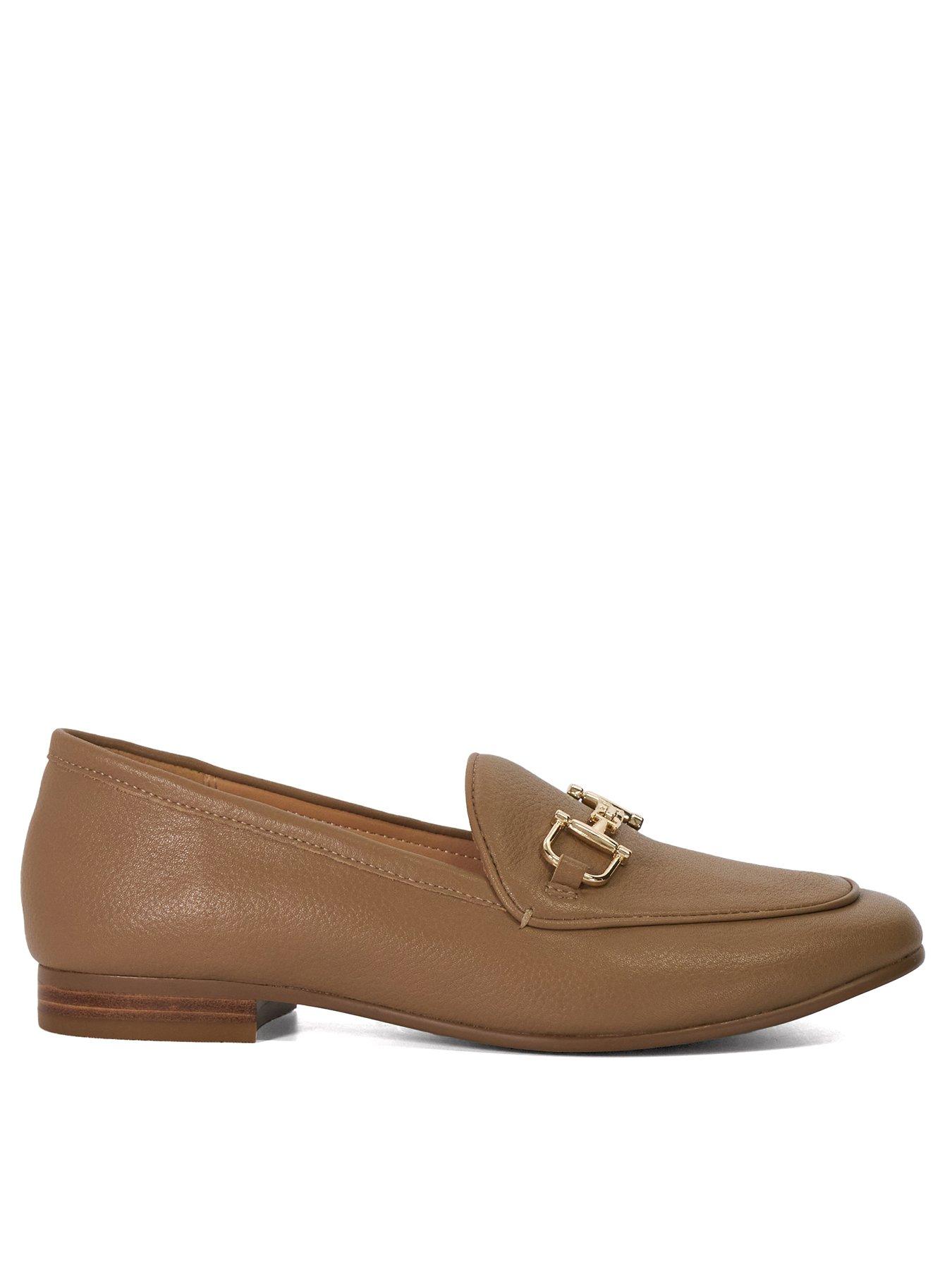 dune-london-wide-fit-glair-metal-trim-snaffle-loafer-light-brown