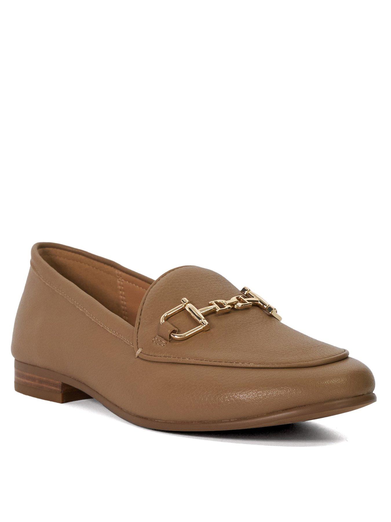 dune-london-wide-fit-glair-metal-trim-snaffle-loafer-light-brownstillFront