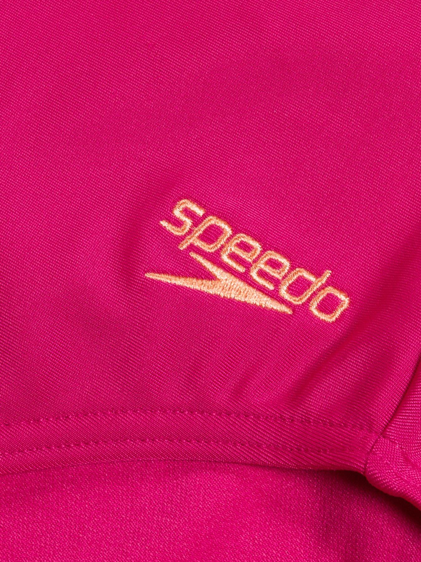 Image 5 of 6 of Speedo Womens Cut Out Swimsuit - Pink