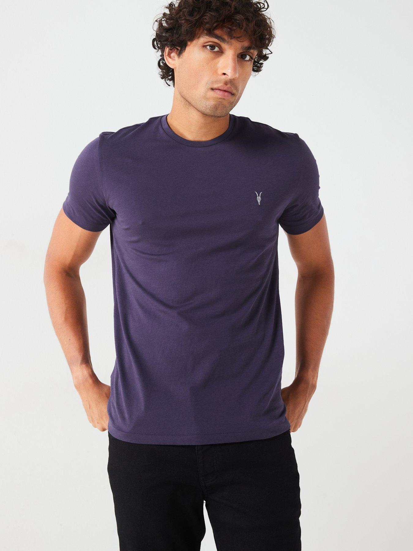 allsaints-allsaints-tonic-crew-t-shirt-purpleoutfit