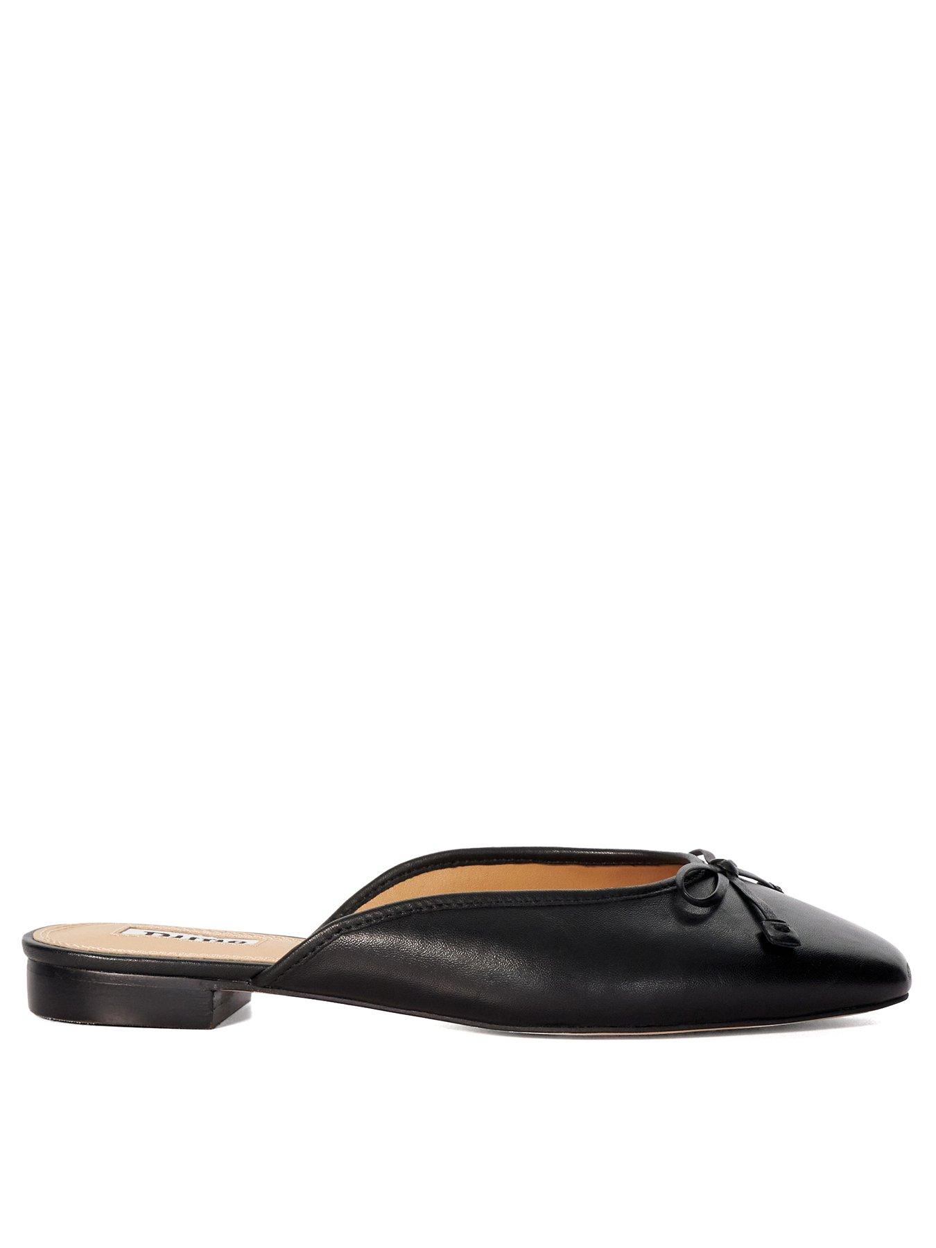 dune-london-haylas-ballet-flat-mules-black