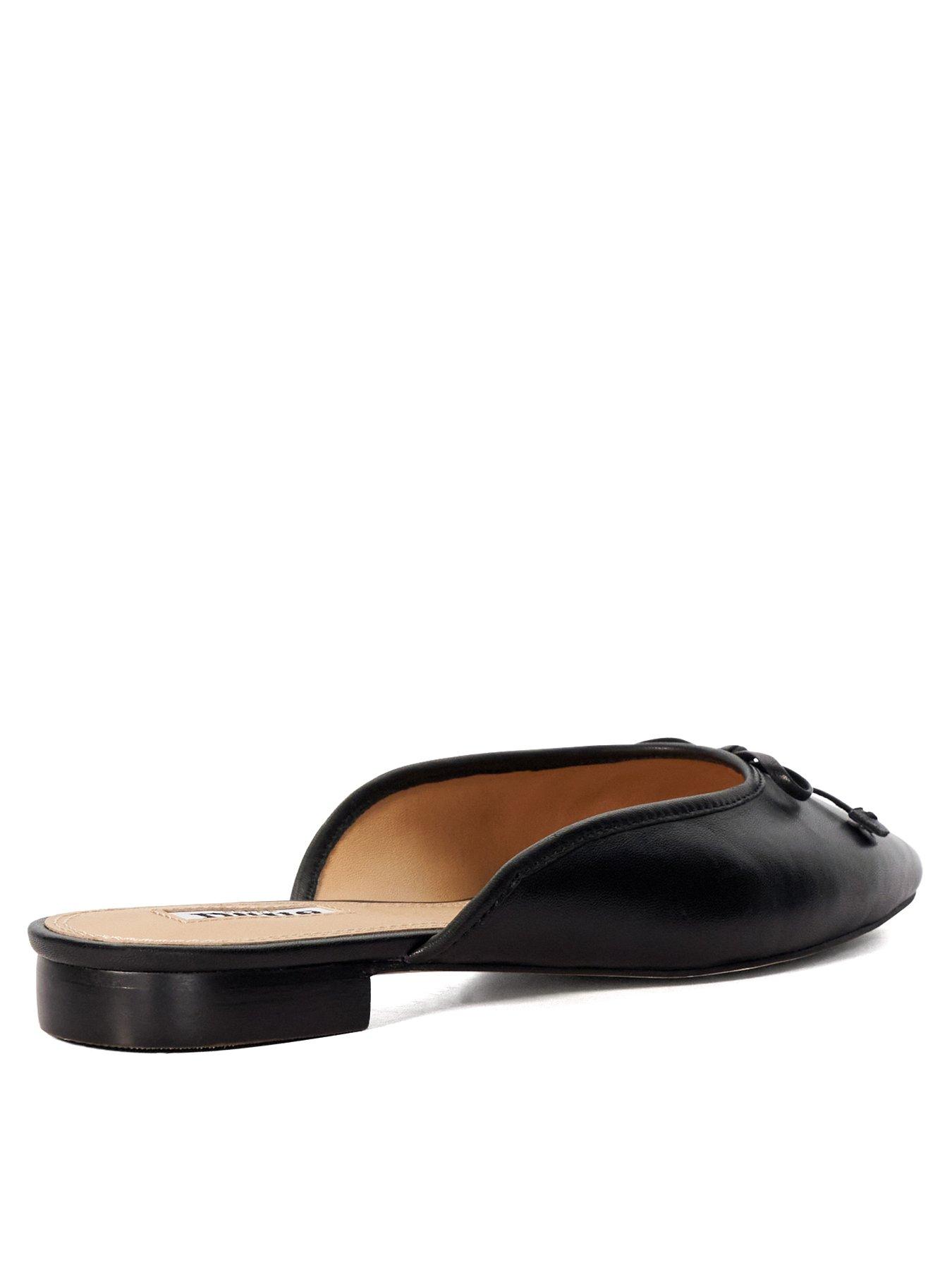 dune-london-haylas-ballet-flat-mules-blackback