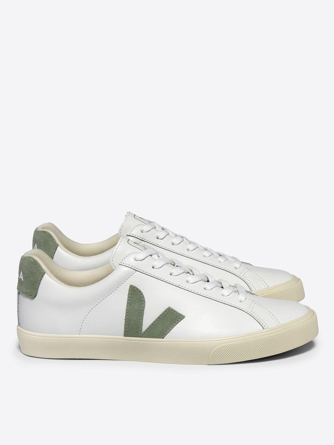 undefined Mens Esplar Logo Trainers - White/Grey
