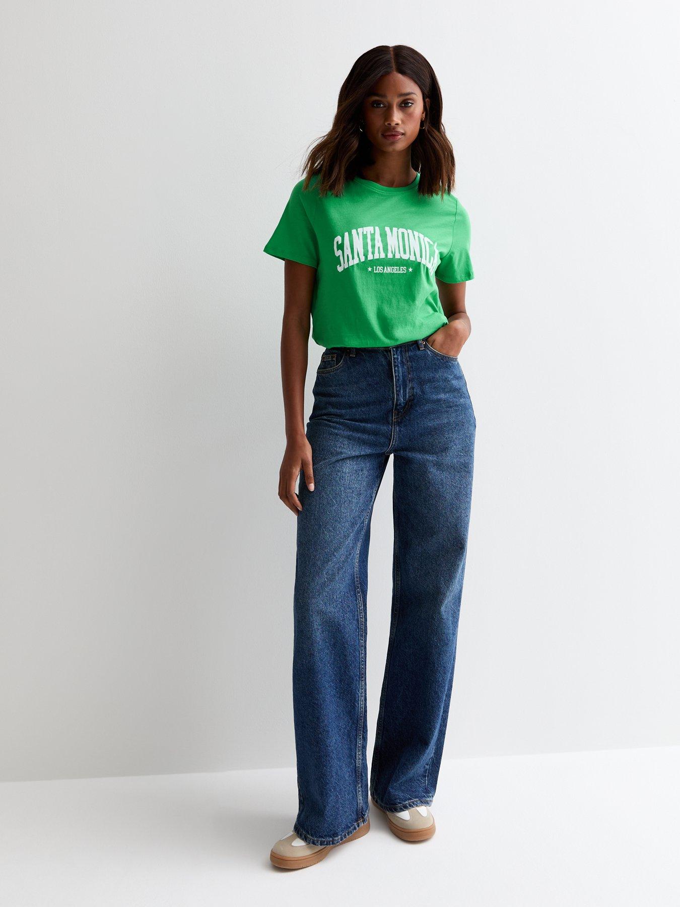 new-look-green-santa-monica-cotton-t-shirtback