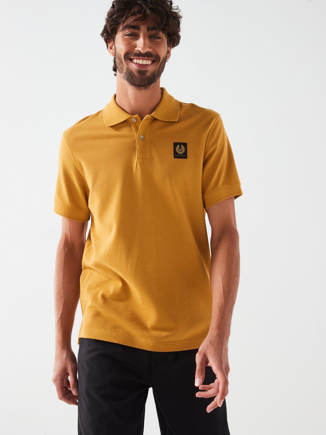 belstaff-left-chest-patch-logo-regular-fit-polo-shirt-dark-yellow