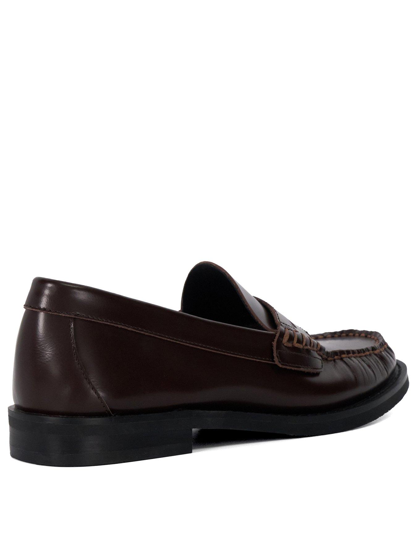 dune-london-ginnie-leather-loafer-burgundyback