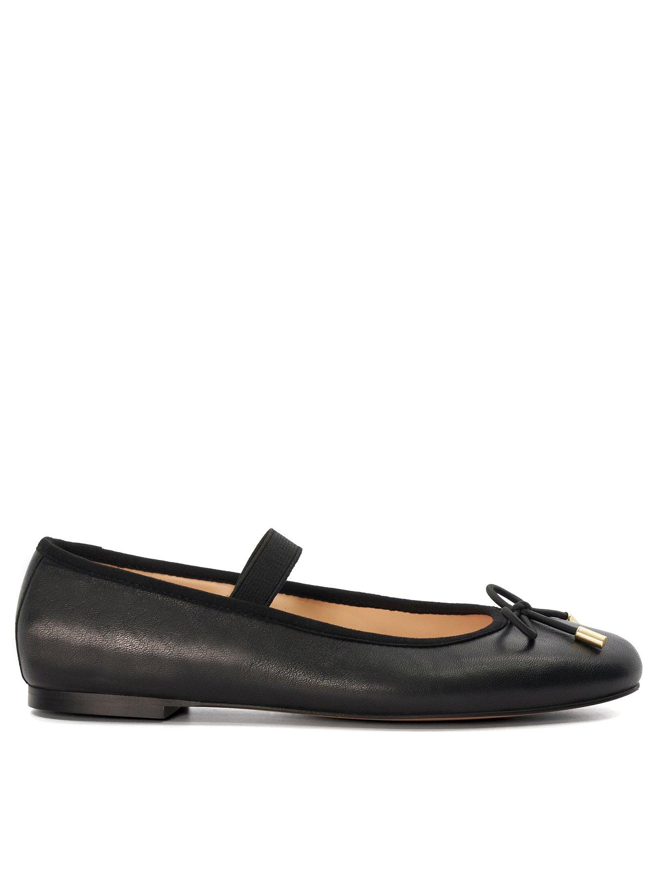 dune-london-helenas-leather-ballet-flat-with-elastic-strap-black