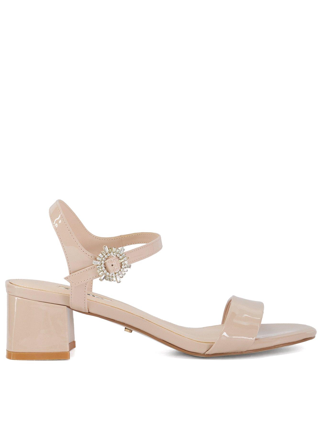 dune-london-measure-low-block-heel-blush