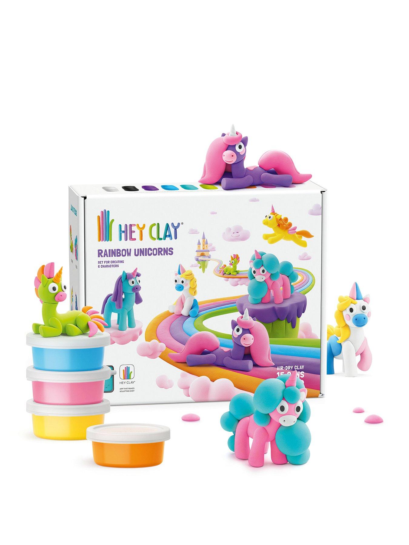 Image 1 of 5 of Tomy Hey Clay Unicorns 15 Can Set