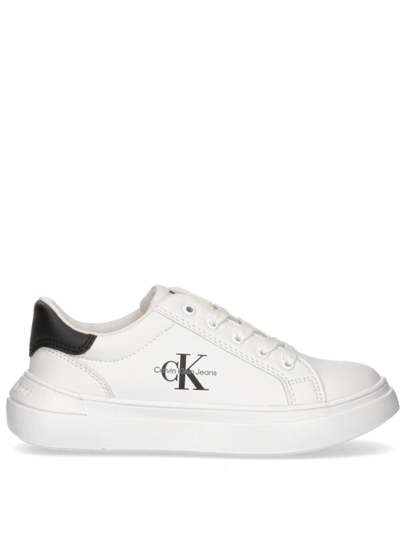 calvin-klein-jeans-kids-low-cut-lace-up-sneaker-white