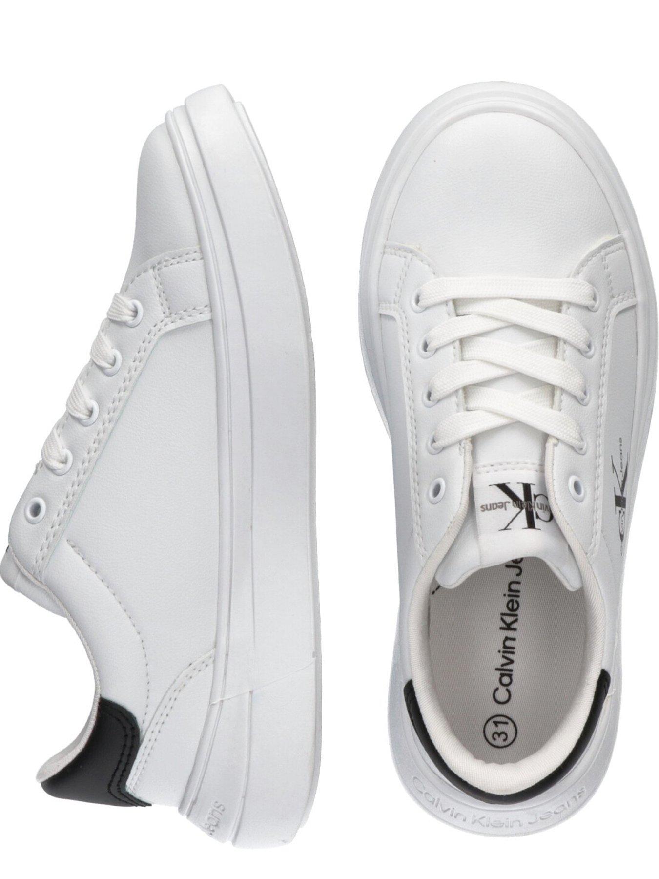 calvin-klein-jeans-kids-low-cut-lace-up-sneaker-whitedetail