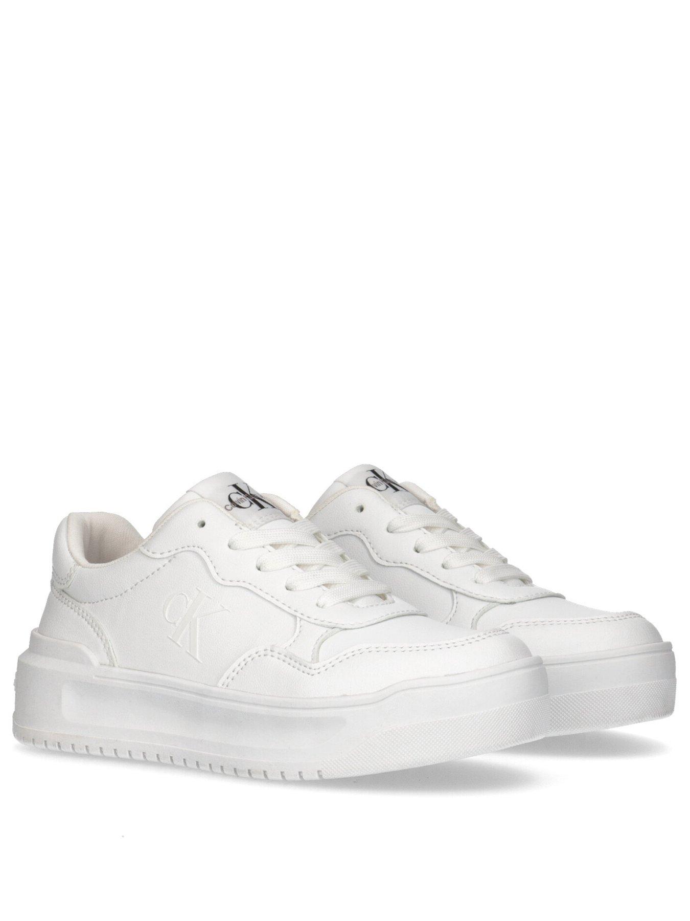 calvin-klein-jeans-girls-low-cut-lace-up-sneaker-whitestillFront