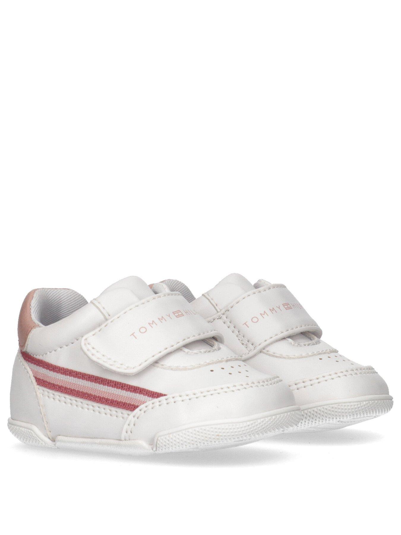 tommy-hilfiger-baby-flag-low-cut-velcro-shoe-whitestillFront