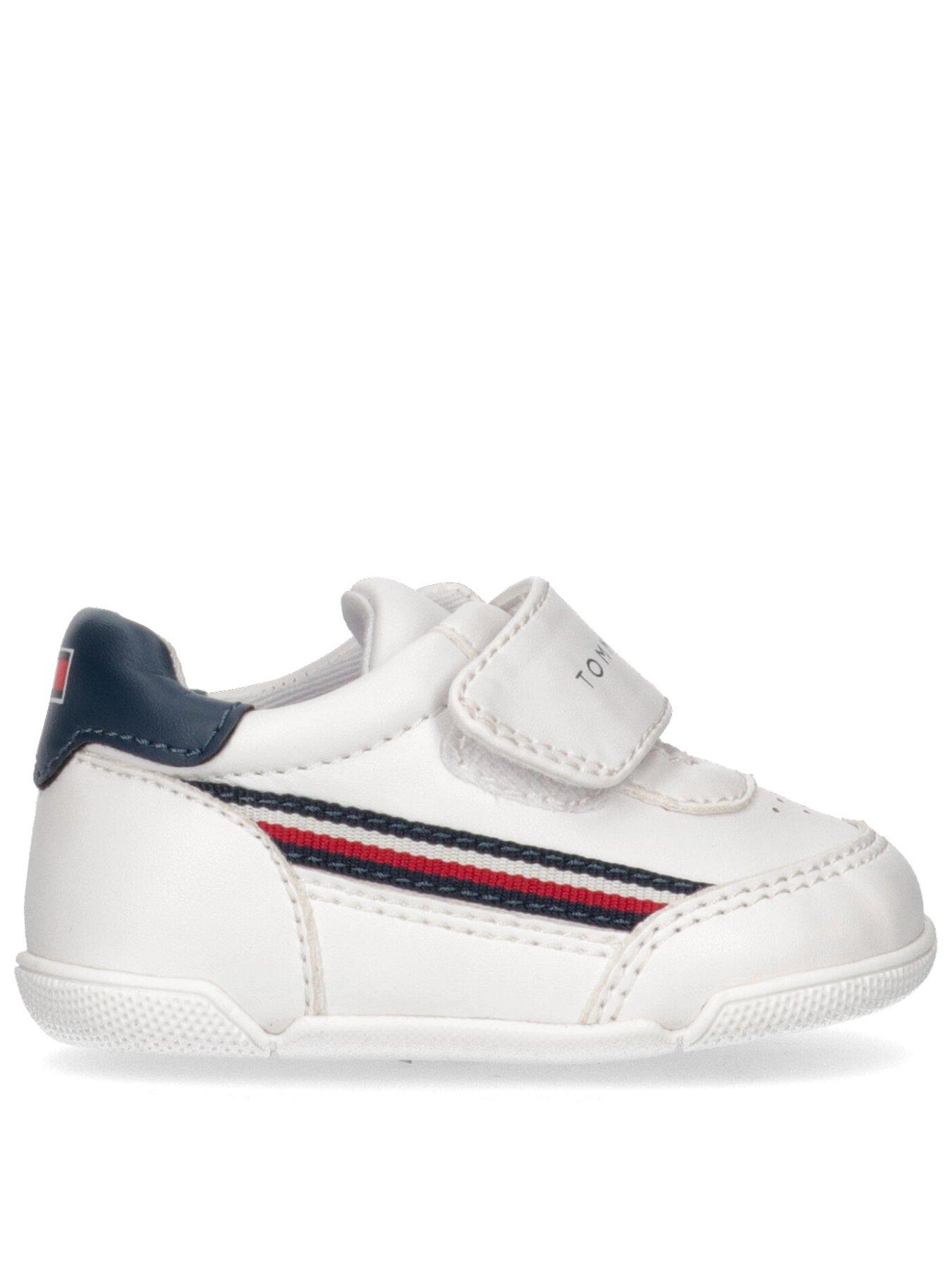 tommy-hilfiger-baby-flag-low-cut-velcro-shoe-white