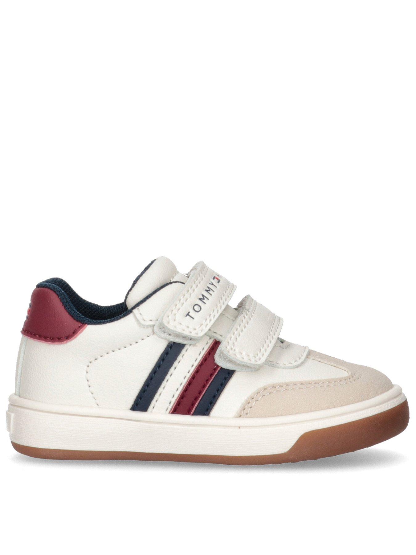 tommy-hilfiger-boys-stripes-low-cut-velcro-sneaker-beige