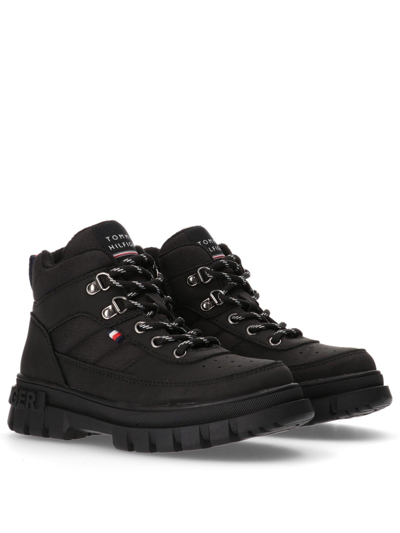 tommy-hilfiger-boys-lace-up-boot-blackstillFront