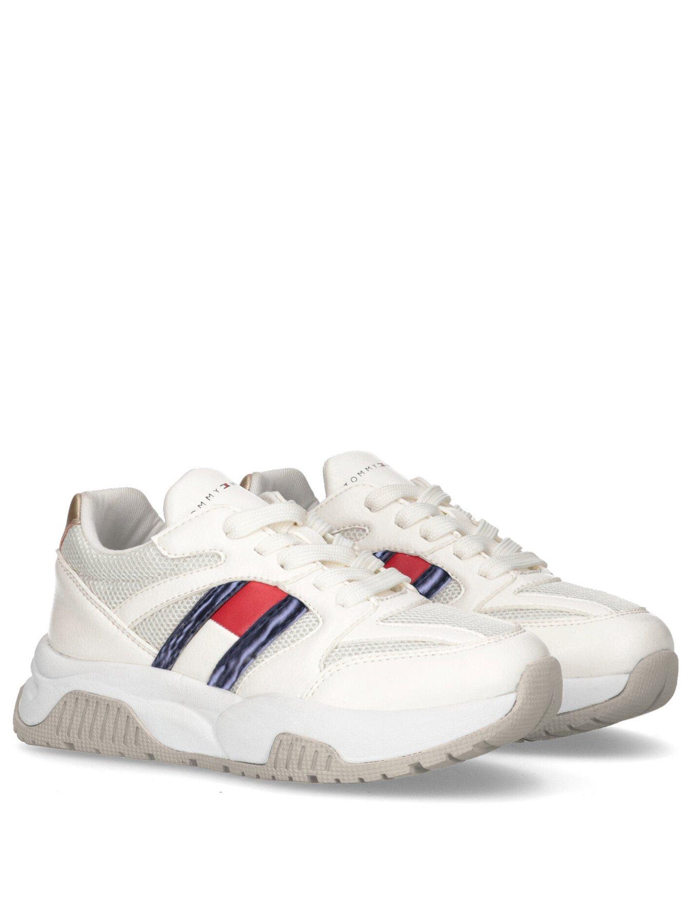 tommy-hilfiger-girls-daphne-flag-low-cut-lace-up-trainer-whitestillFront