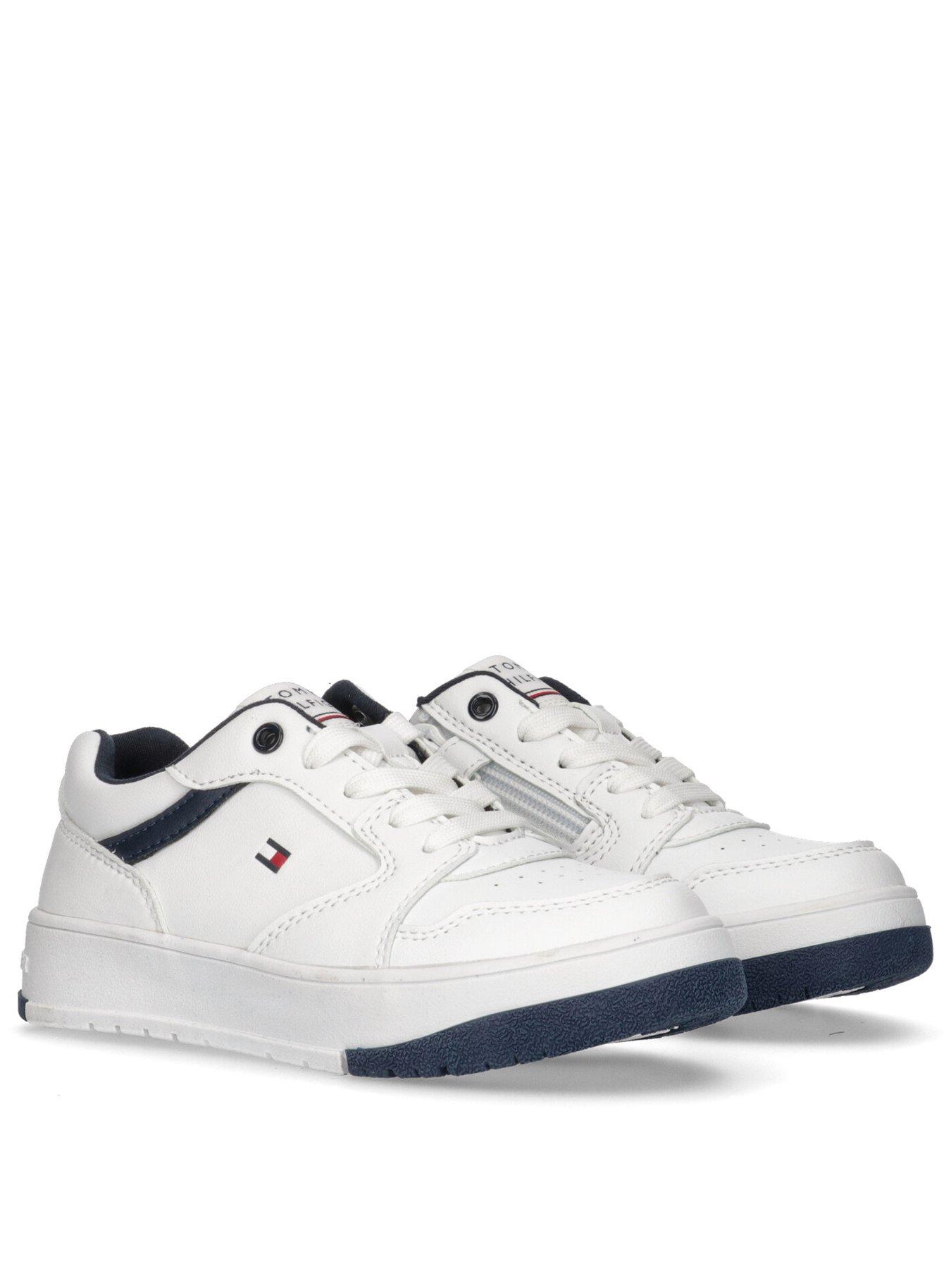 tommy-hilfiger-boys-flag-low-cut-lace-up-sneaker-whitestillFront