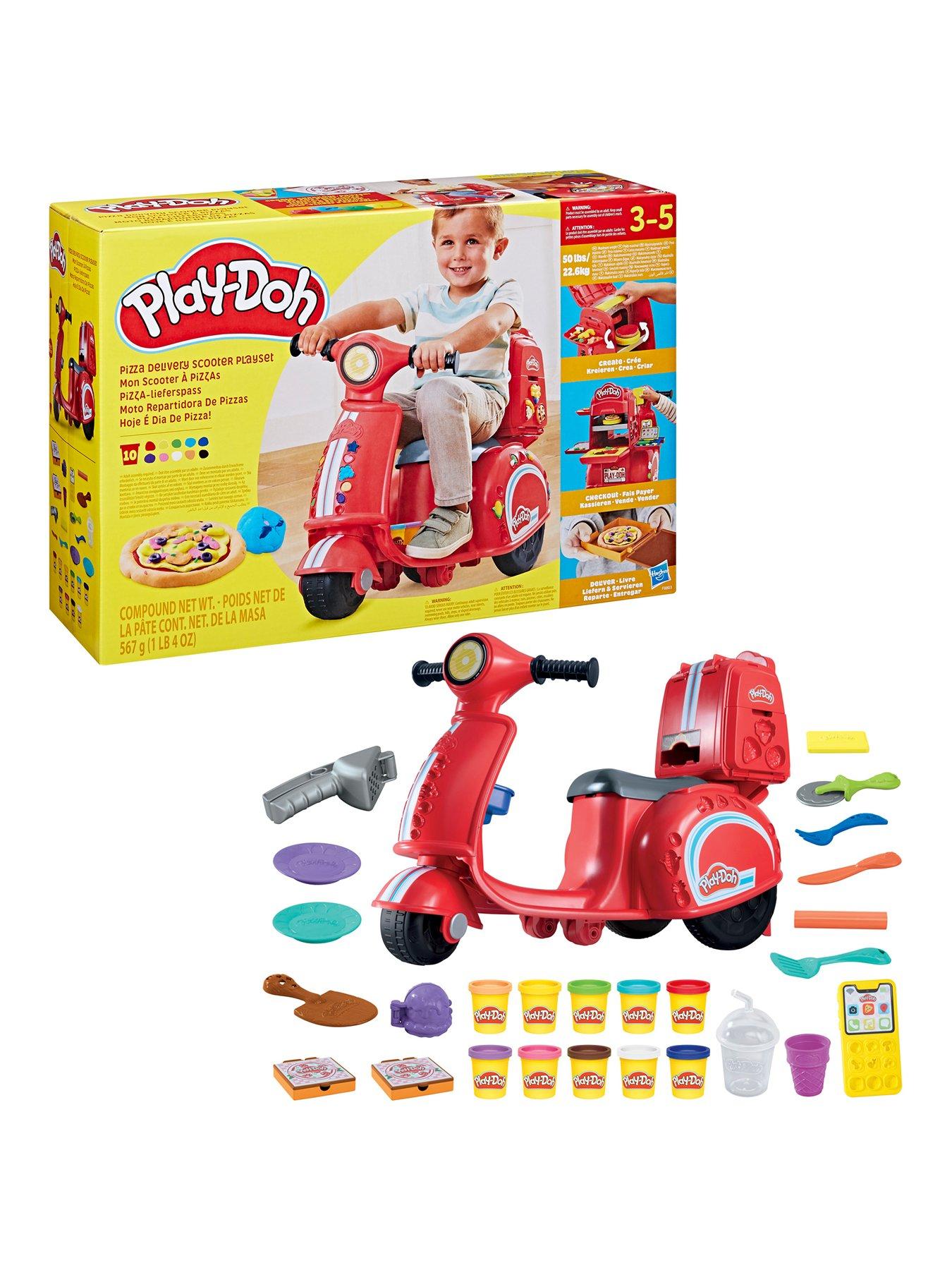 undefined Play Doh Pizza Delivery Scooter Playset