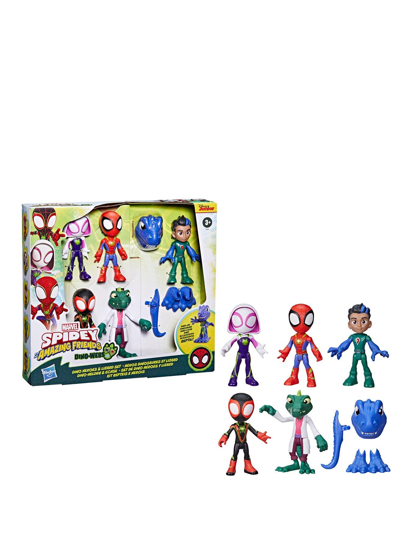 spiderman-dino-heroes-and-lizard-set