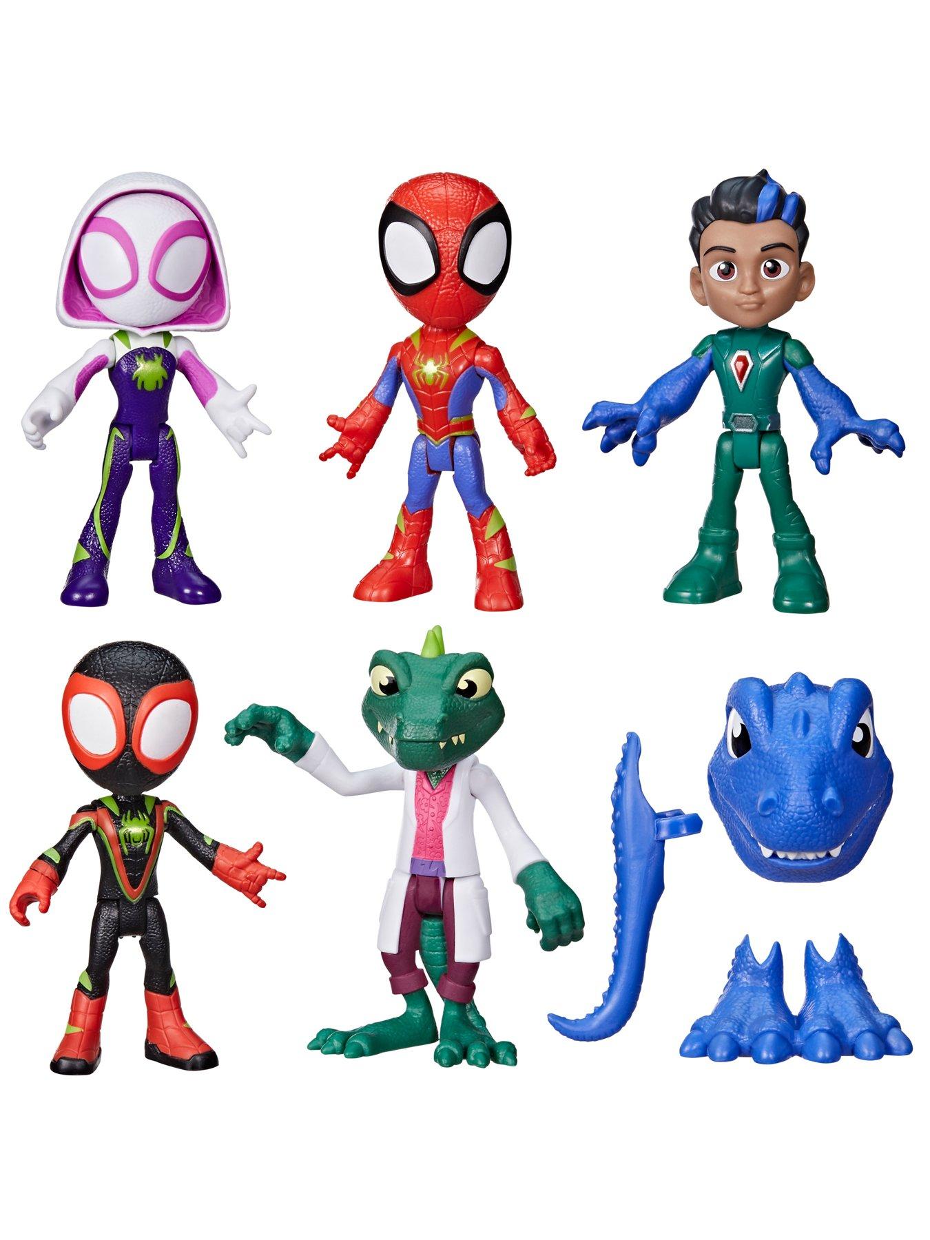 spiderman-dino-heroes-and-lizard-setback