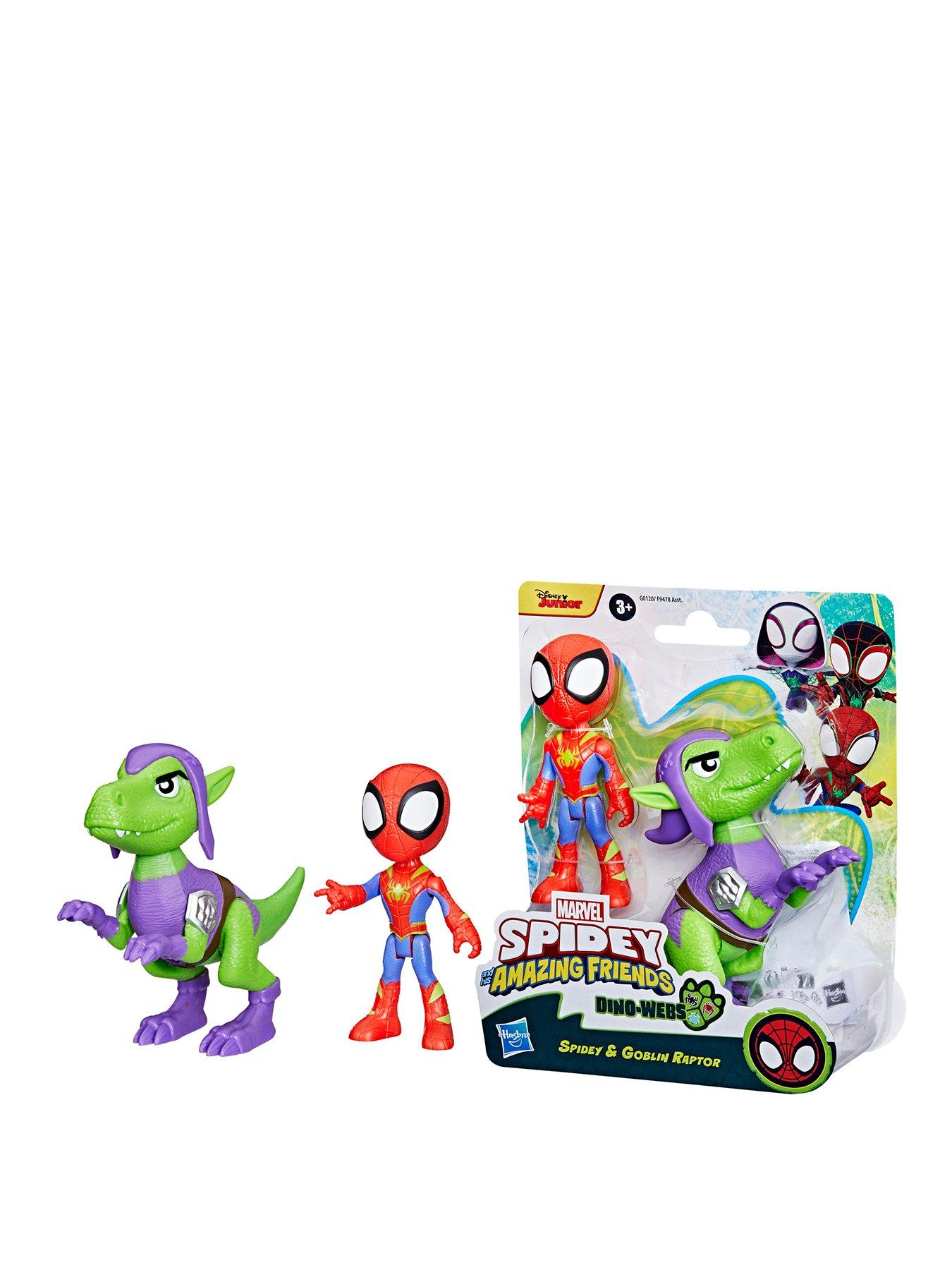 Image of Spiderman Spidey and His Amazing Friends Hero Webs (Spidey  &  Goblin Raptor)