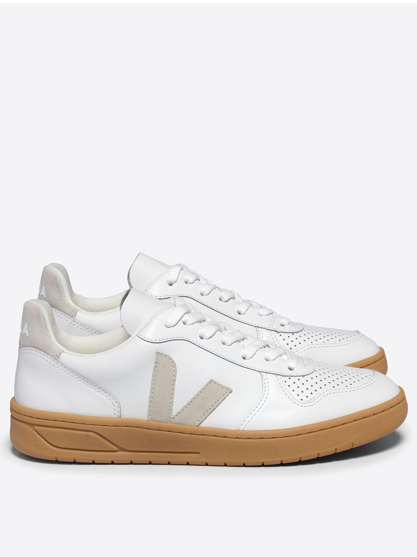 veja-womens-v-10-trainers-whitebeigefront