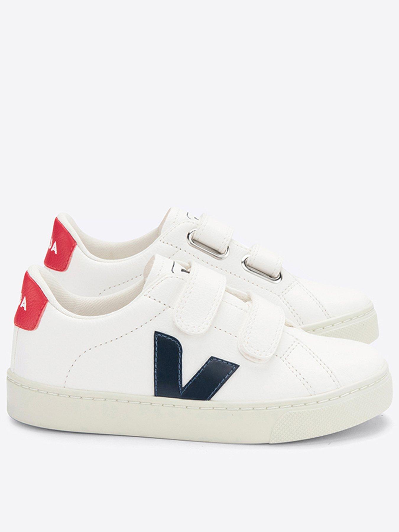 Image of Veja Infant Small Esplar Trainers - White/Navy