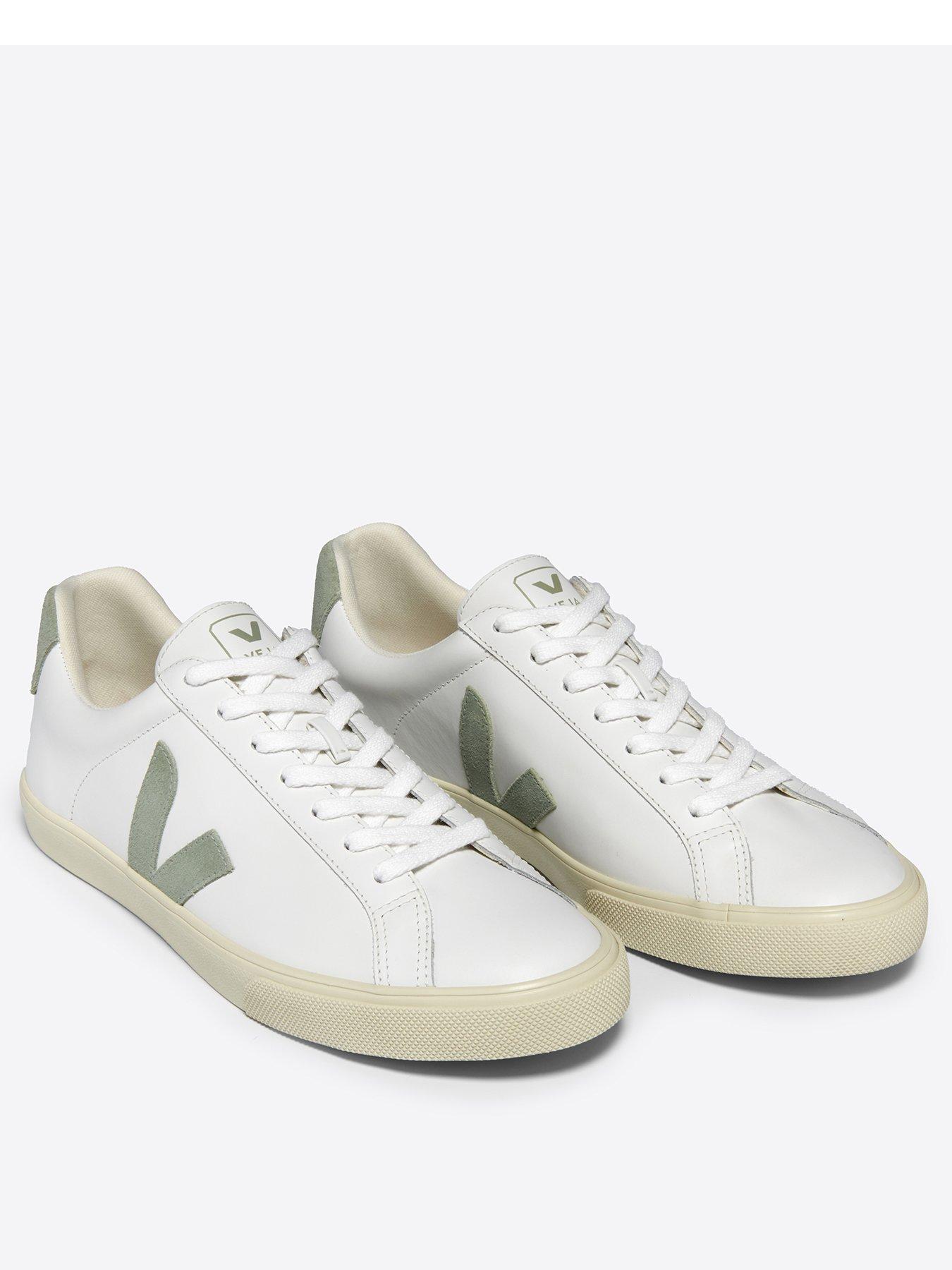 veja-womens-esplar-logo-trainers-whitegreenstillFront