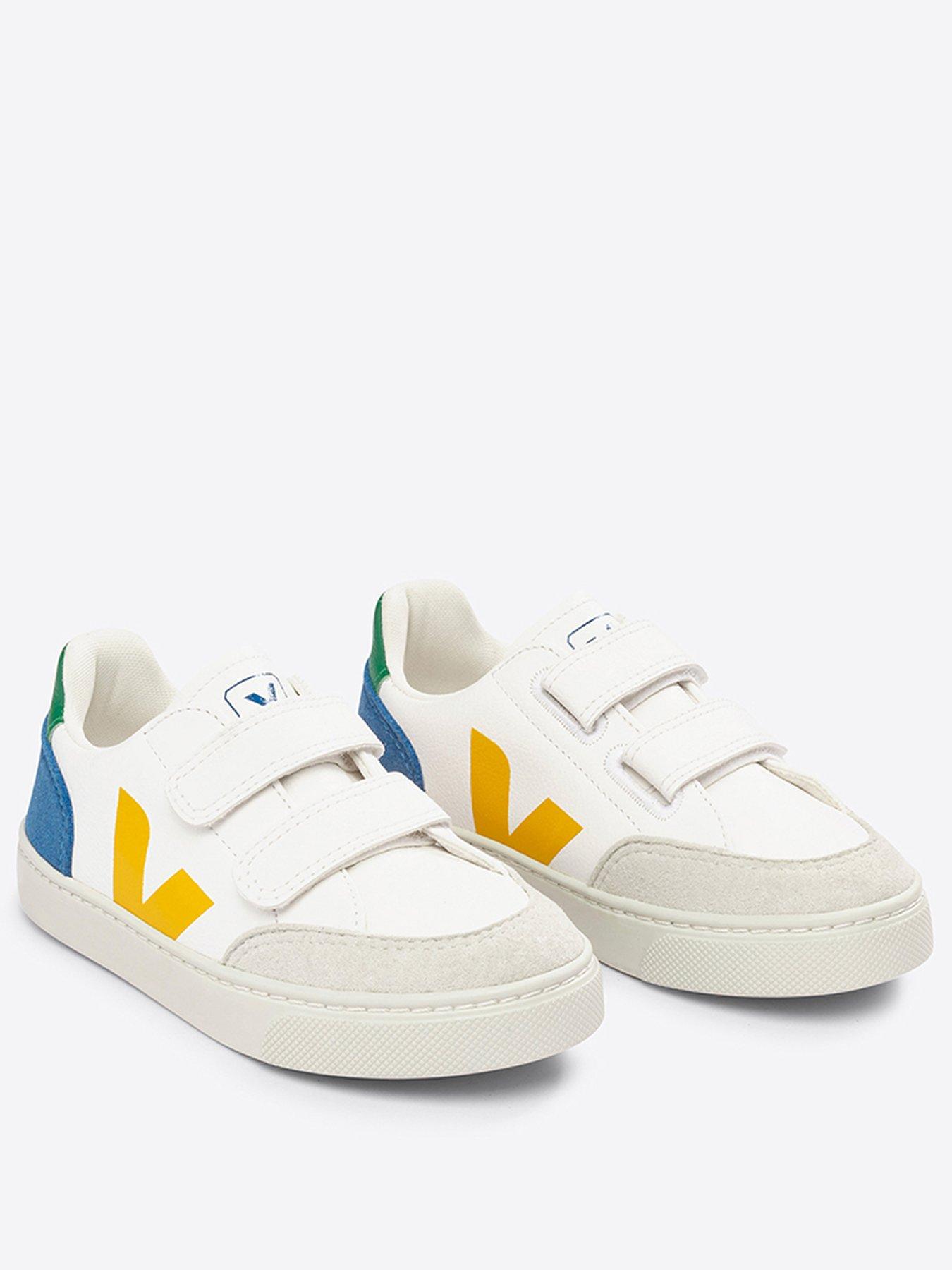 veja-boys-infant-small-v-12-trainers-whitebluestillFront