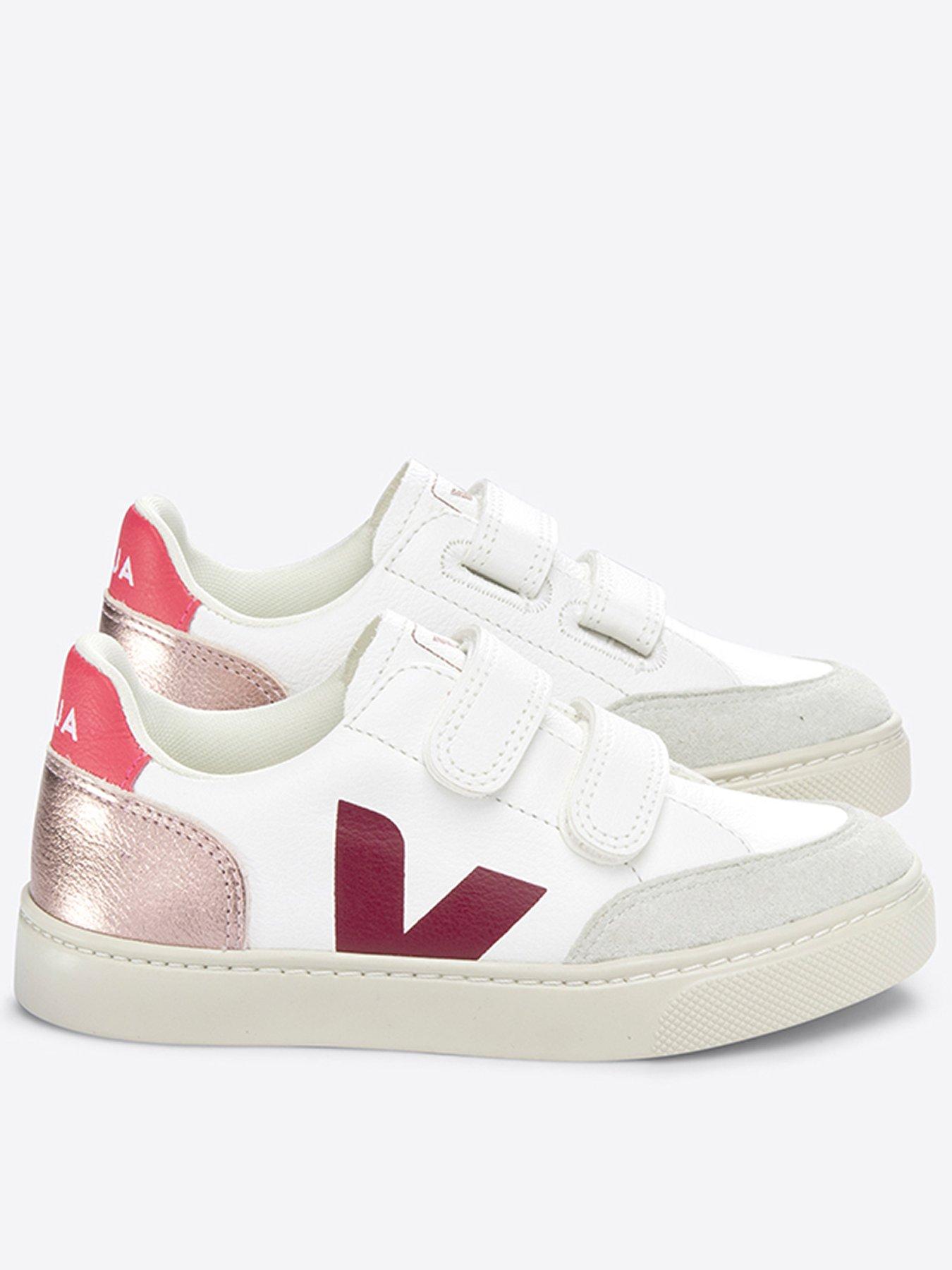 veja-girls-infant-small-v-12-trainers-whitebronze