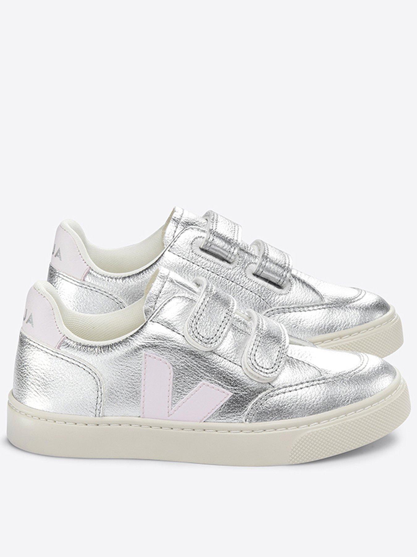 veja-girls-infant-small-v-12-trainers-silver