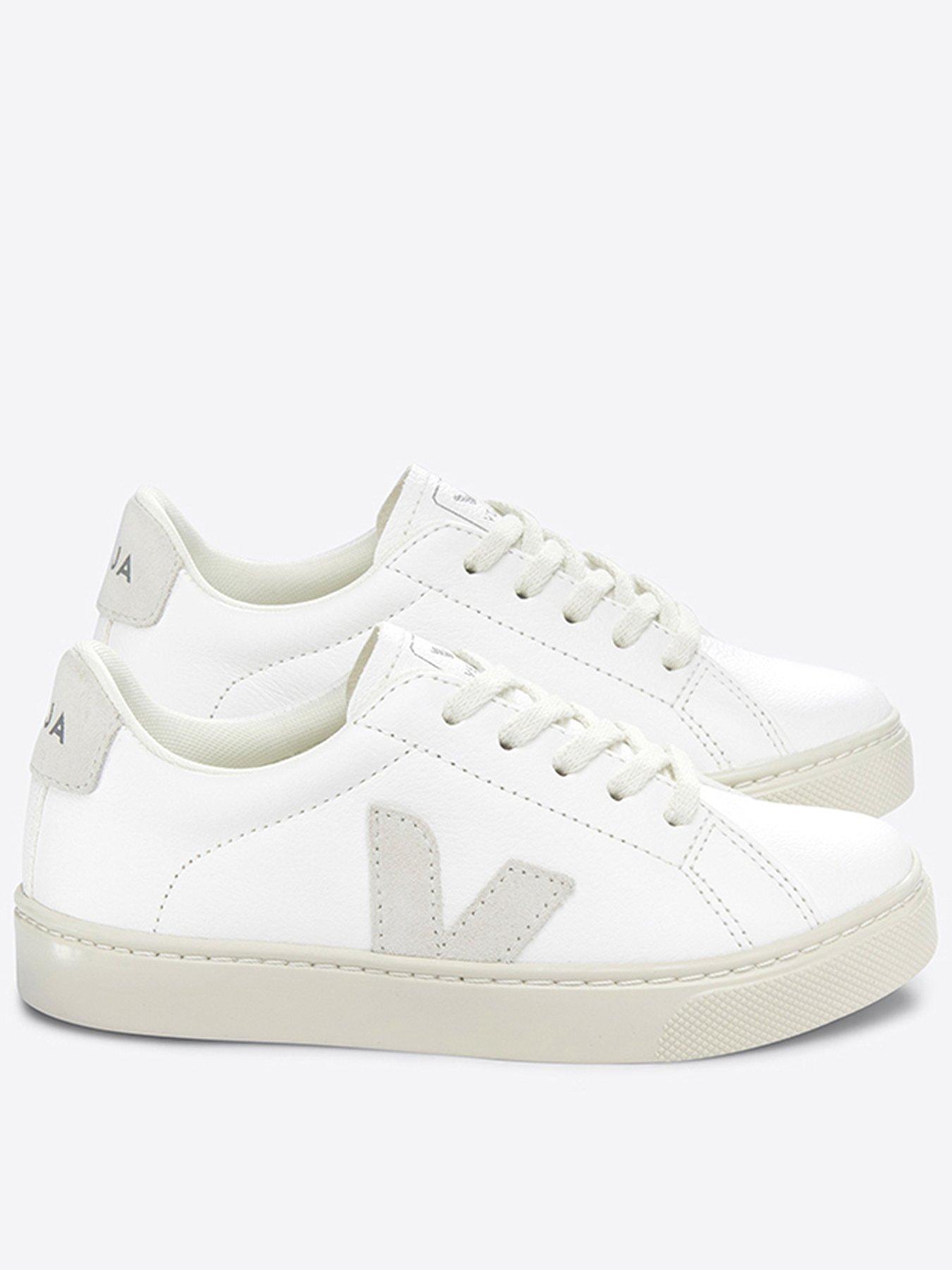 veja-junior-small-esplar-laces-trainers-whitebeige