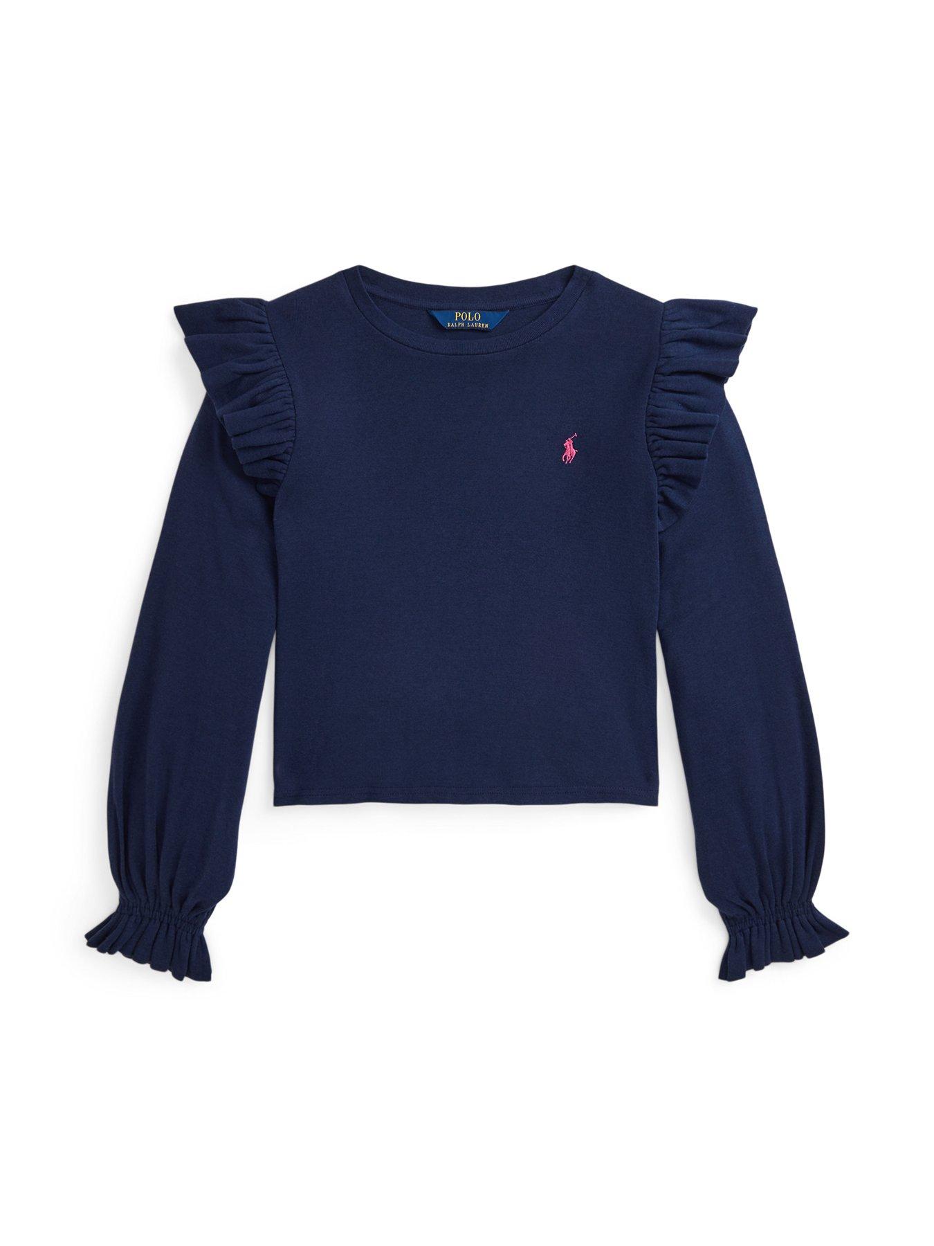 polo-ralph-lauren-girls-frill-long-sleeve-t-shirt-navydetail