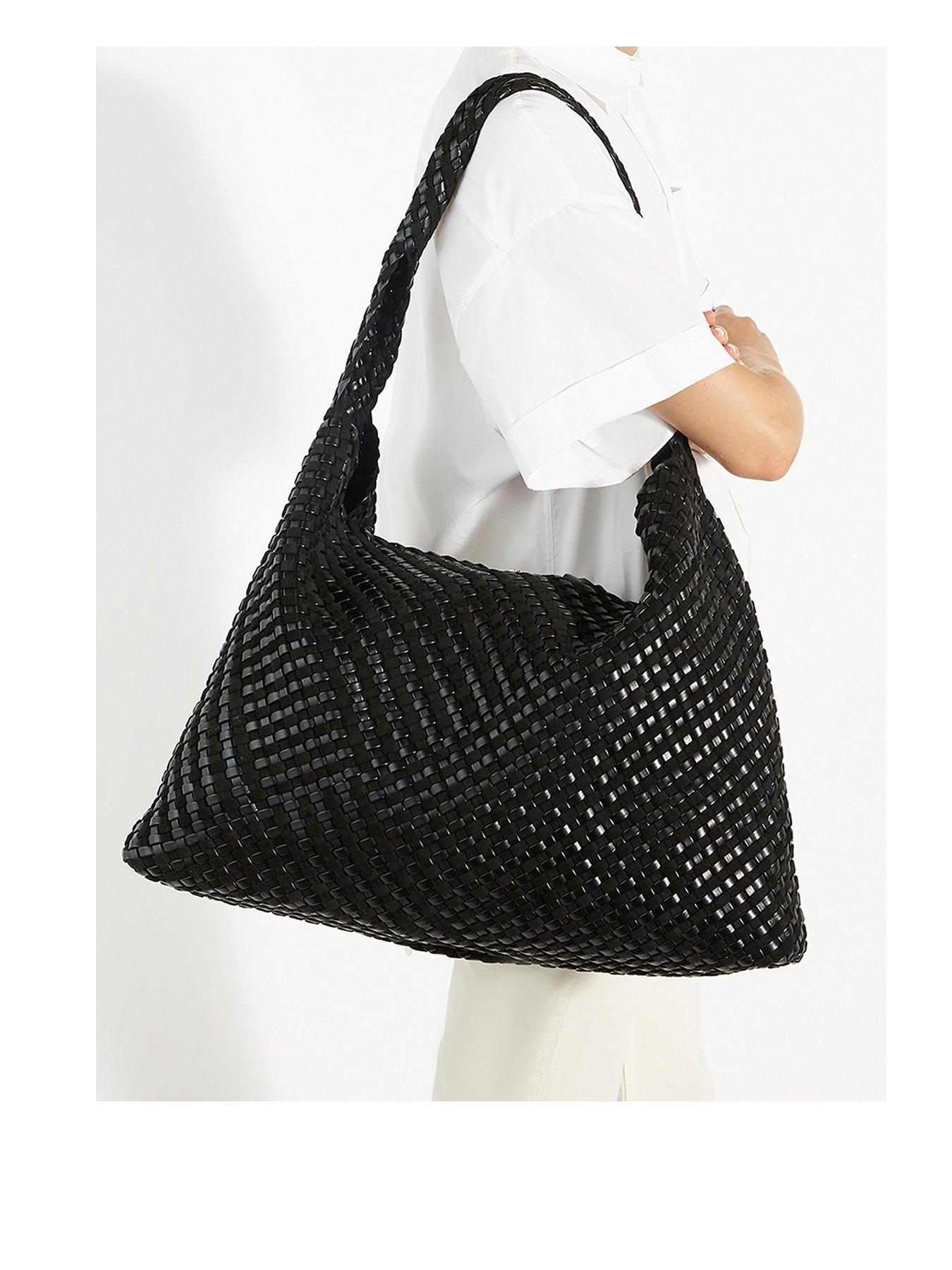 dune-london-deliberate-xl-woven-shoulder-bag