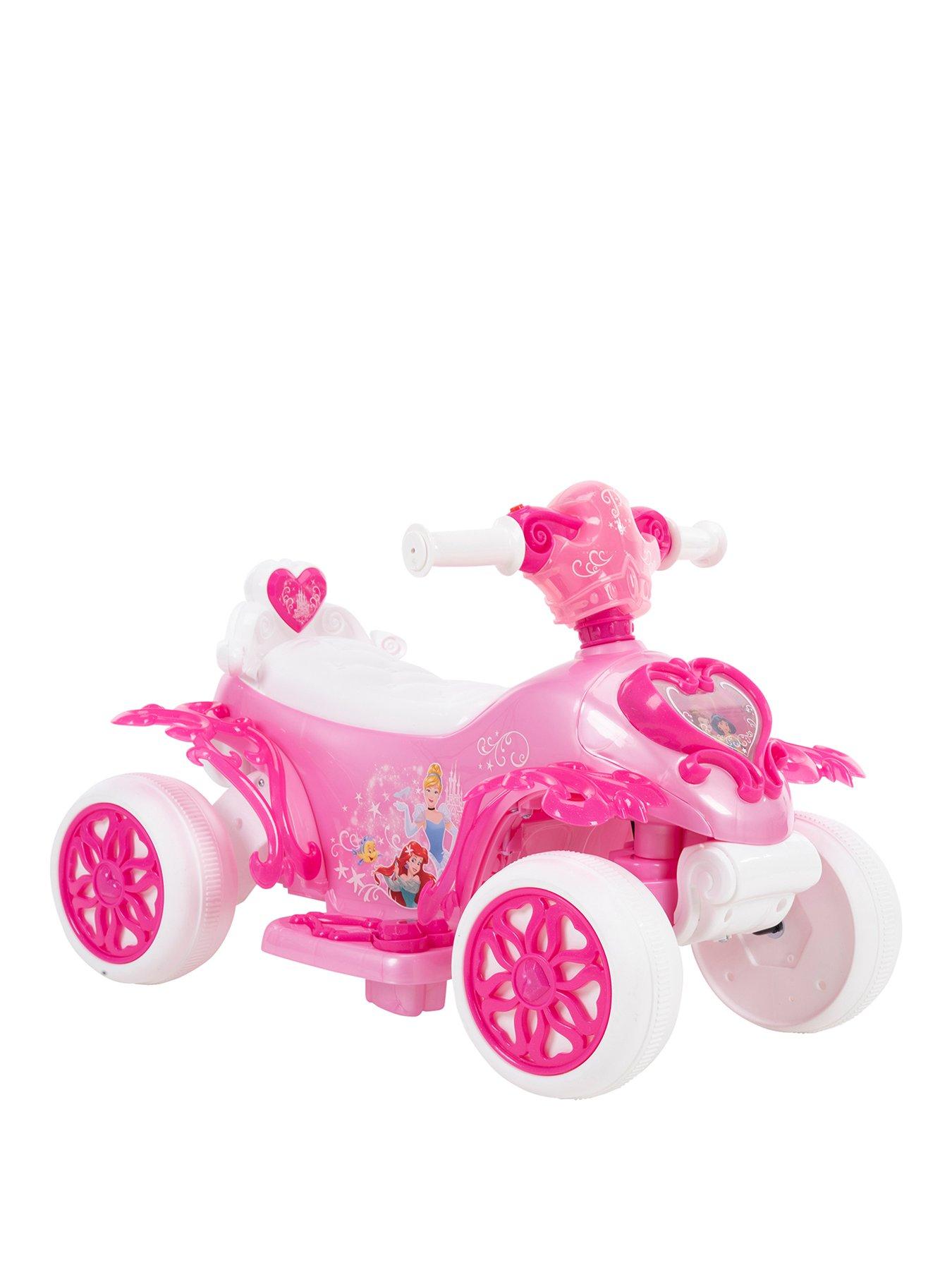 Image 1 of 7 of Disney Princess Princess Bubble Quad 6v Ride-On