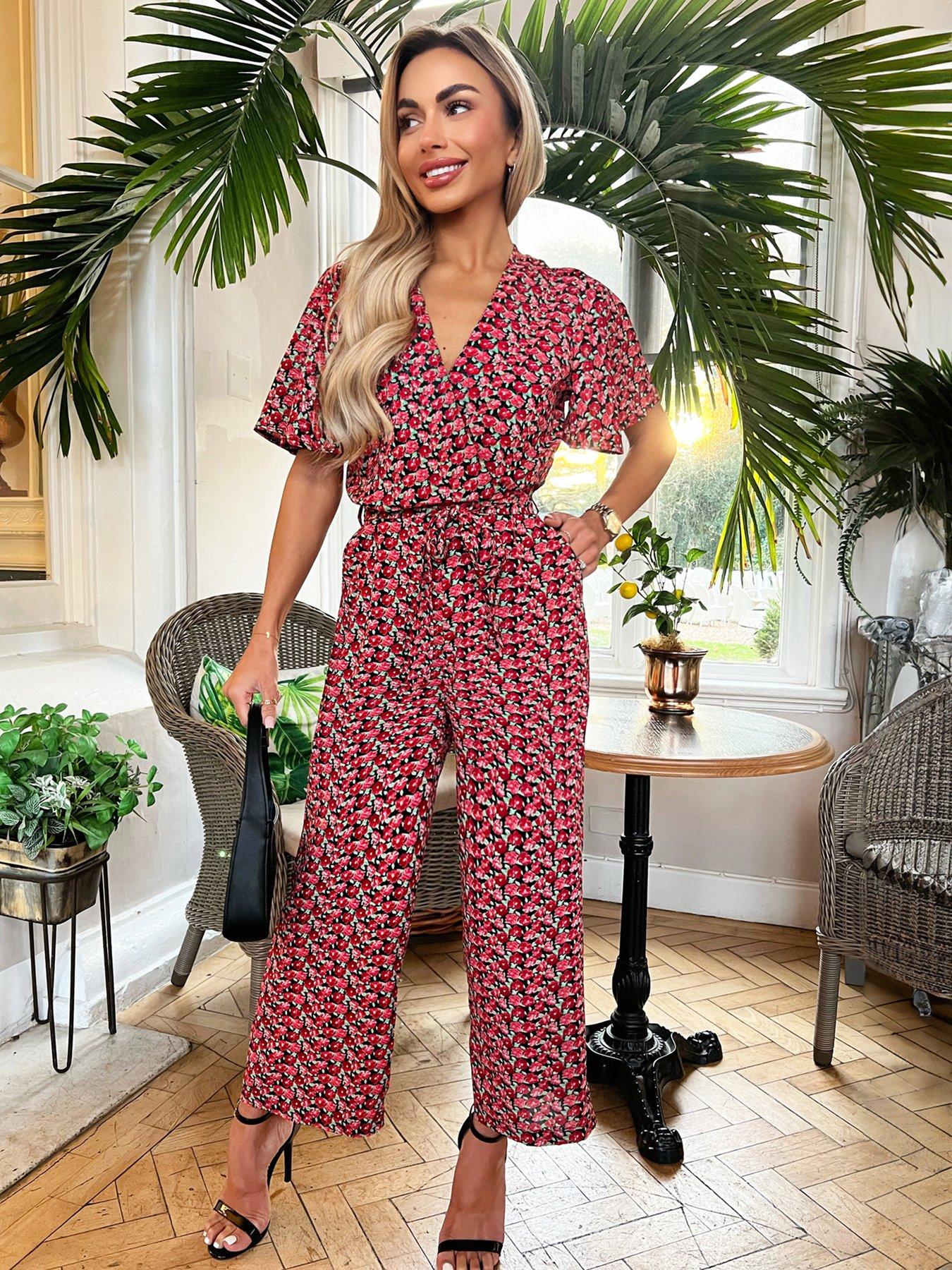 ax-paris-printed-sleeve-belted-jumpsuit-multioutfit