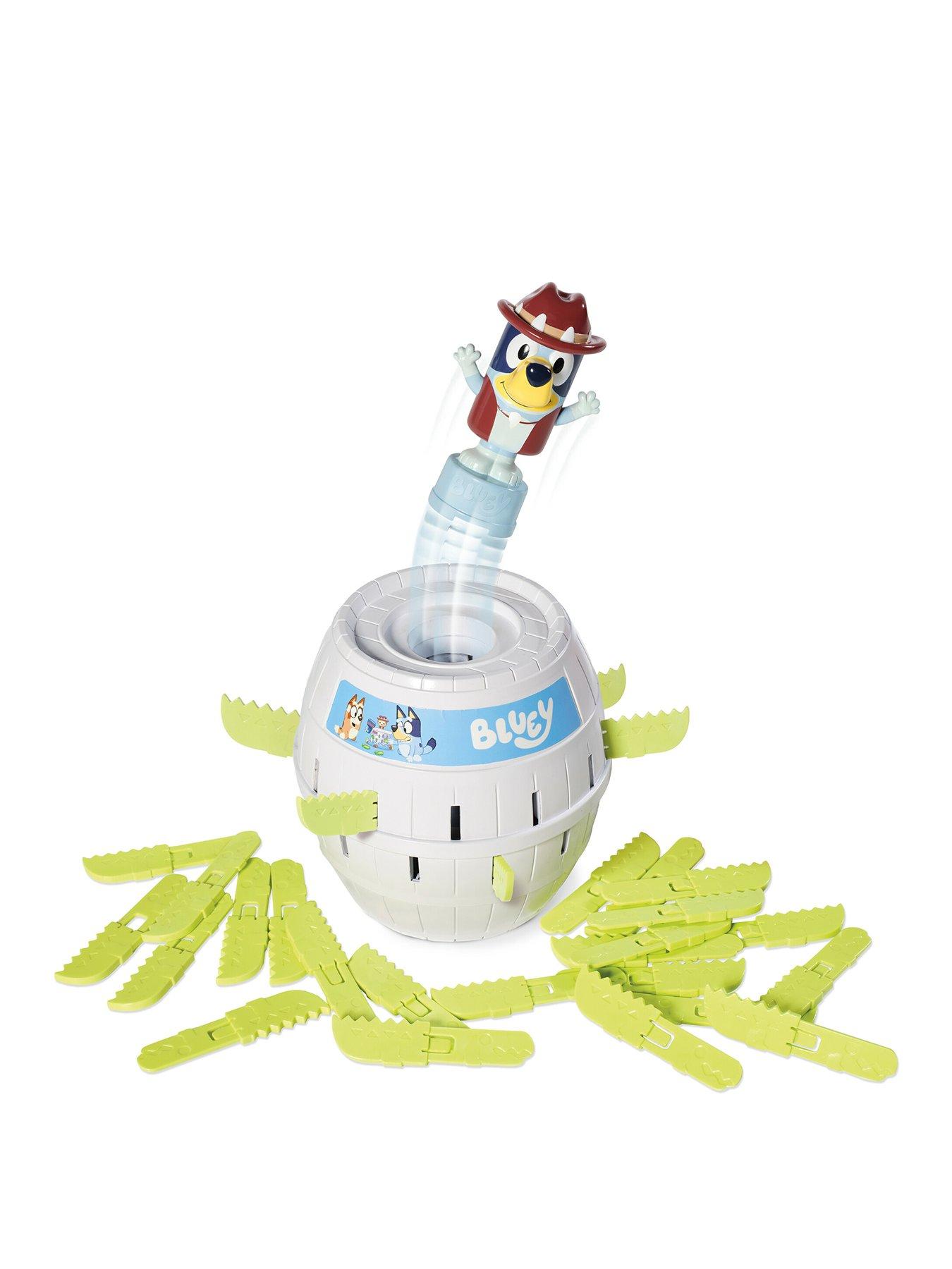 Image 1 of 8 of Bluey Pop Up Bluey Activity Game - Don't Make Bluey Jump!