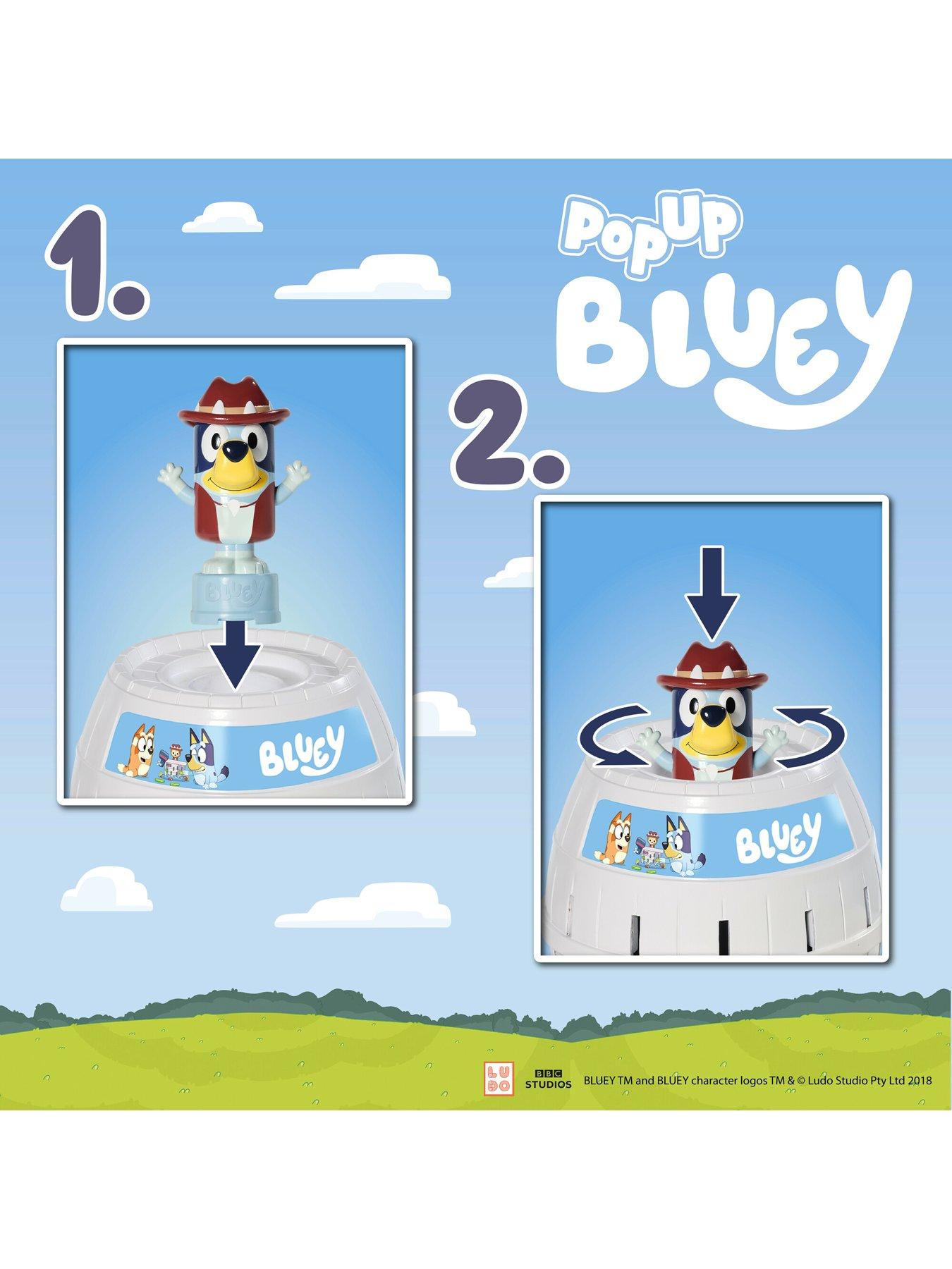 Image 2 of 8 of Bluey Pop Up Bluey Activity Game - Don't Make Bluey Jump!
