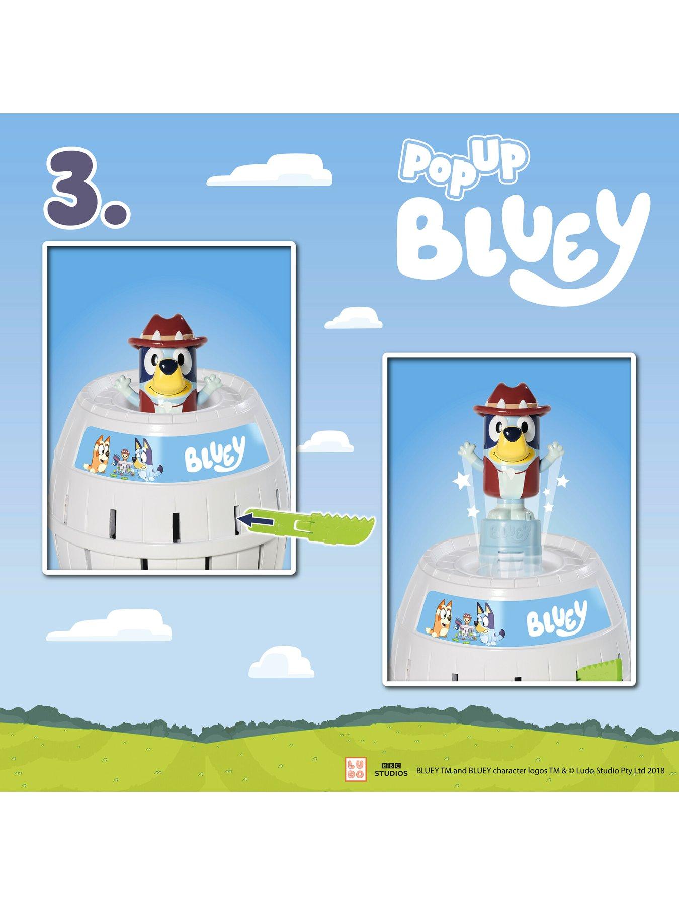 Image 3 of 8 of Bluey Pop Up Bluey Activity Game - Don't Make Bluey Jump!