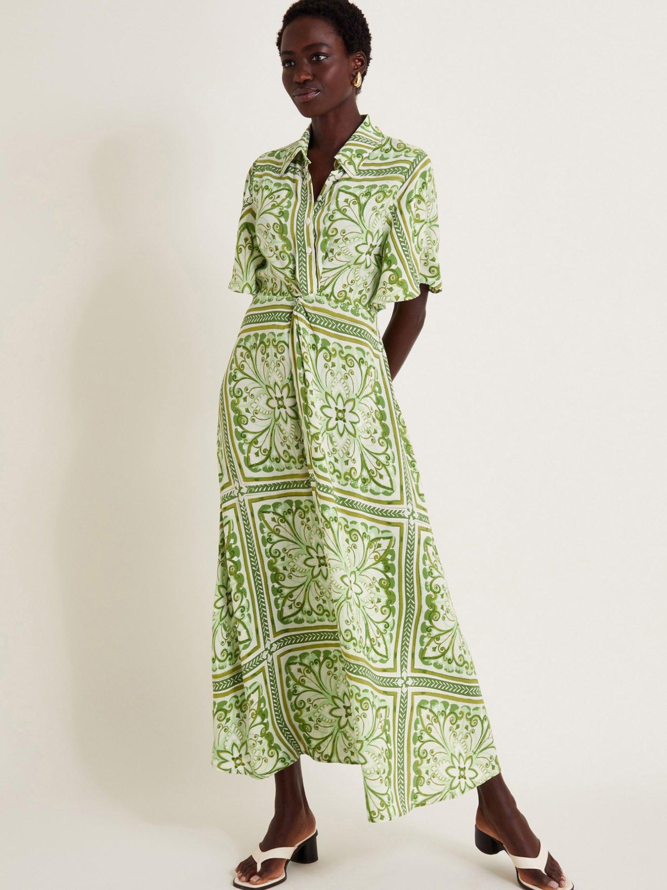 monsoon-emilia-shirt-dress-green