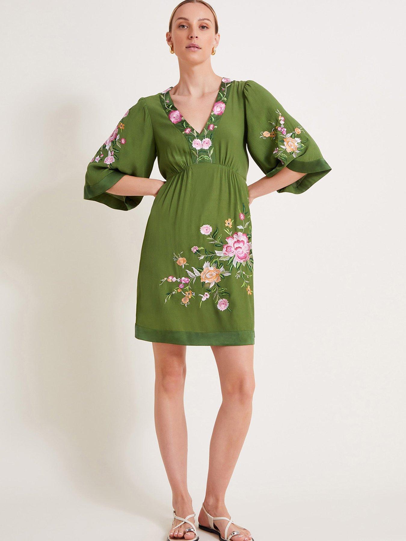 monsoon-alice-short-dress-greenback